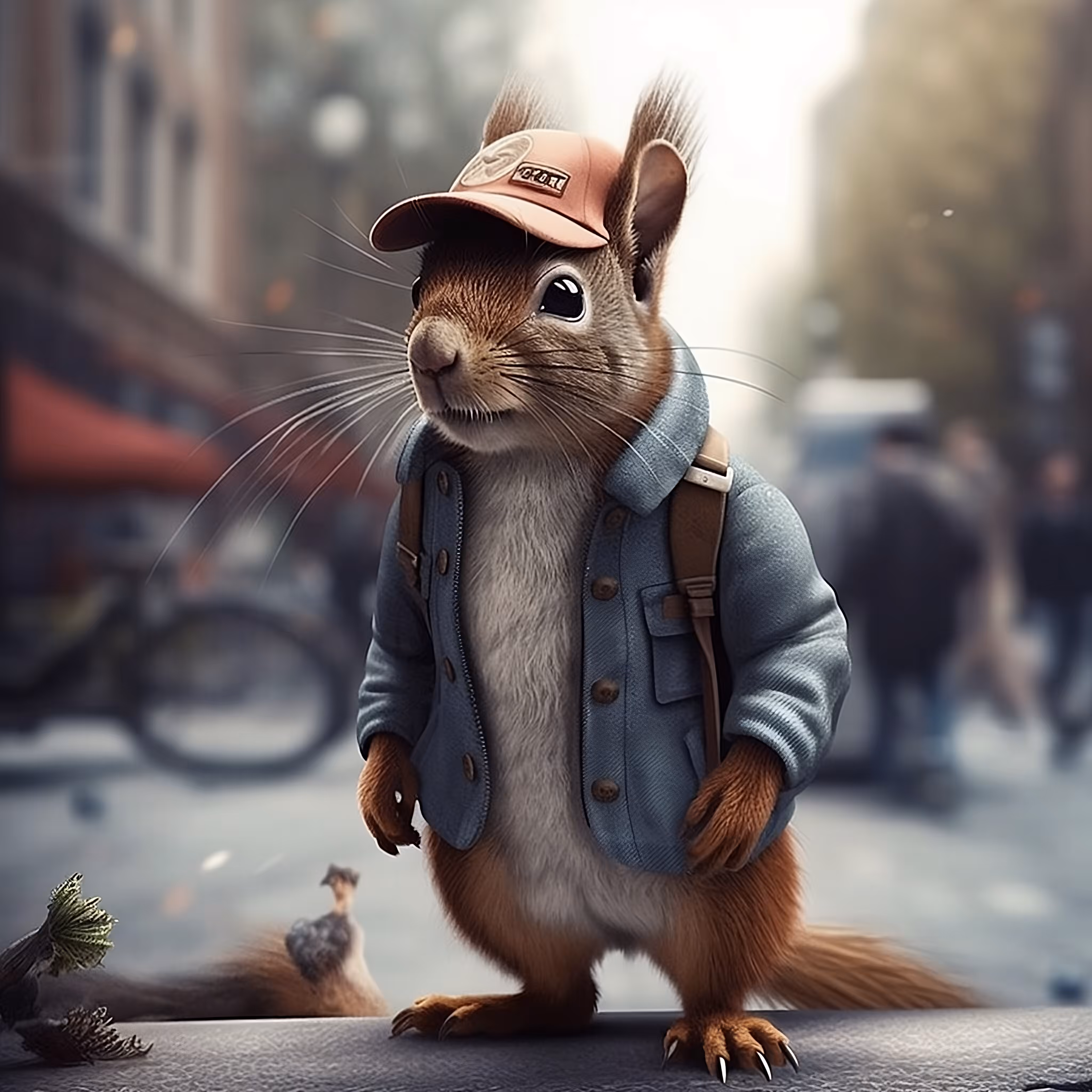Bimbo the squirrel 
