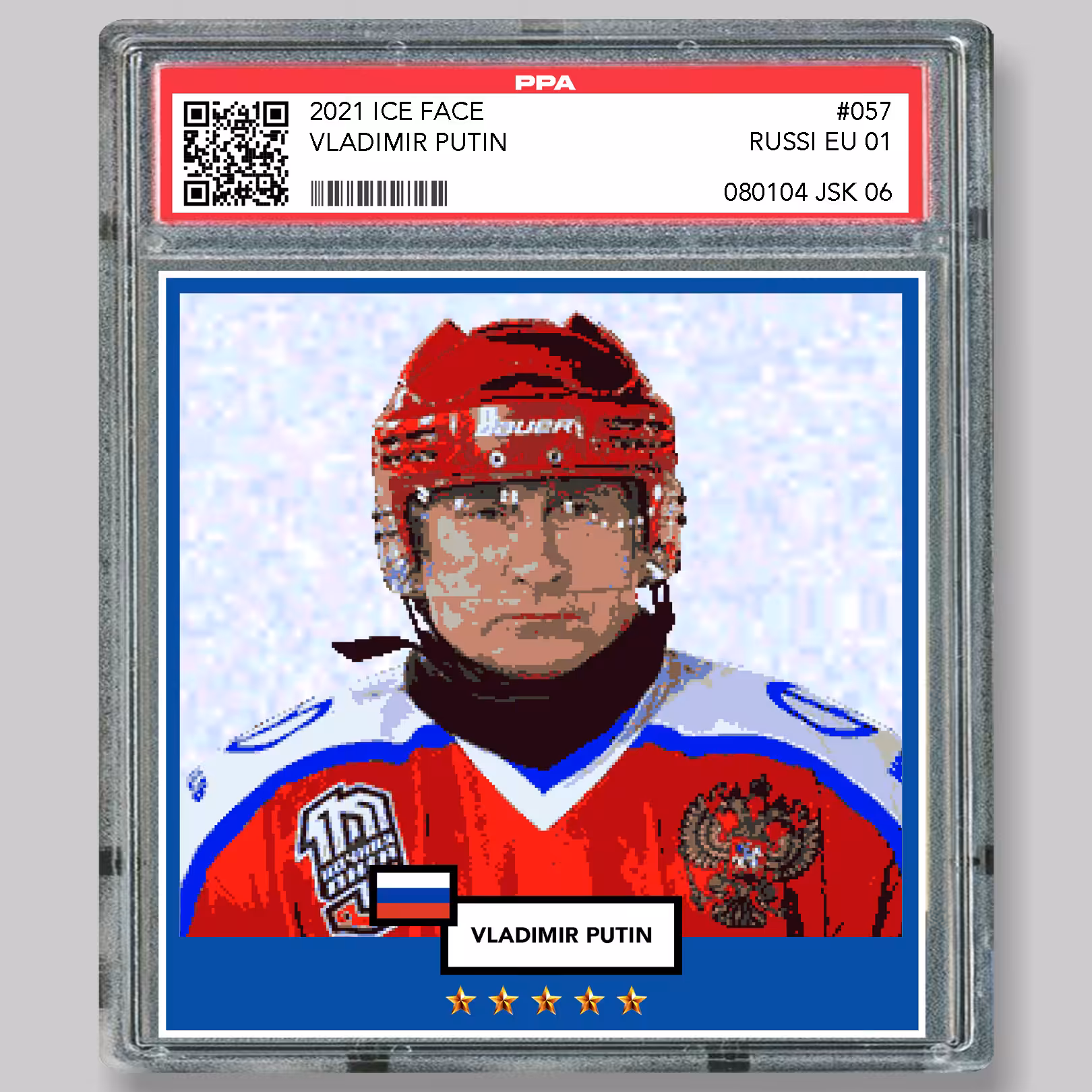 057 Vladimir Putin, "Ice Face"
