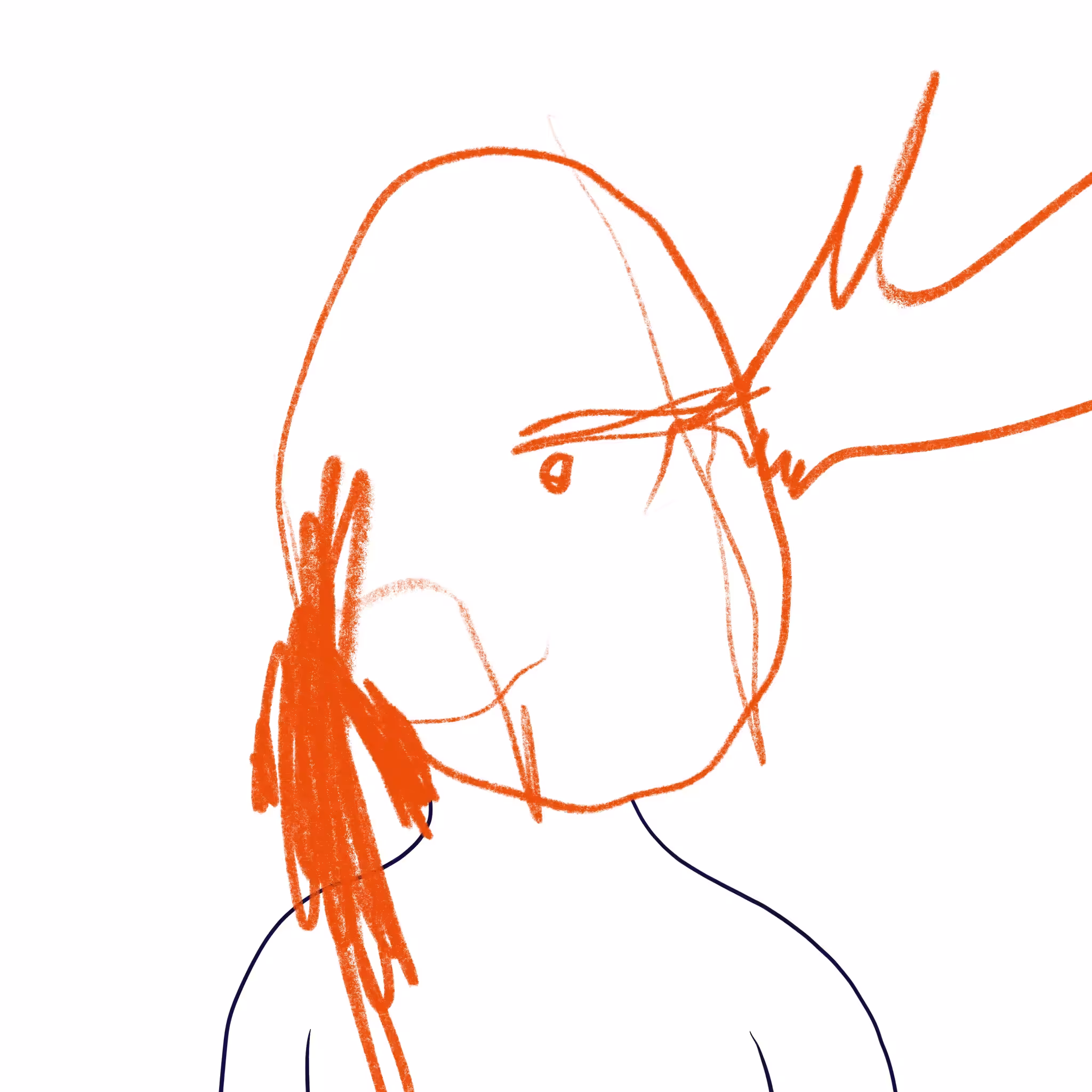 Orange Head #4