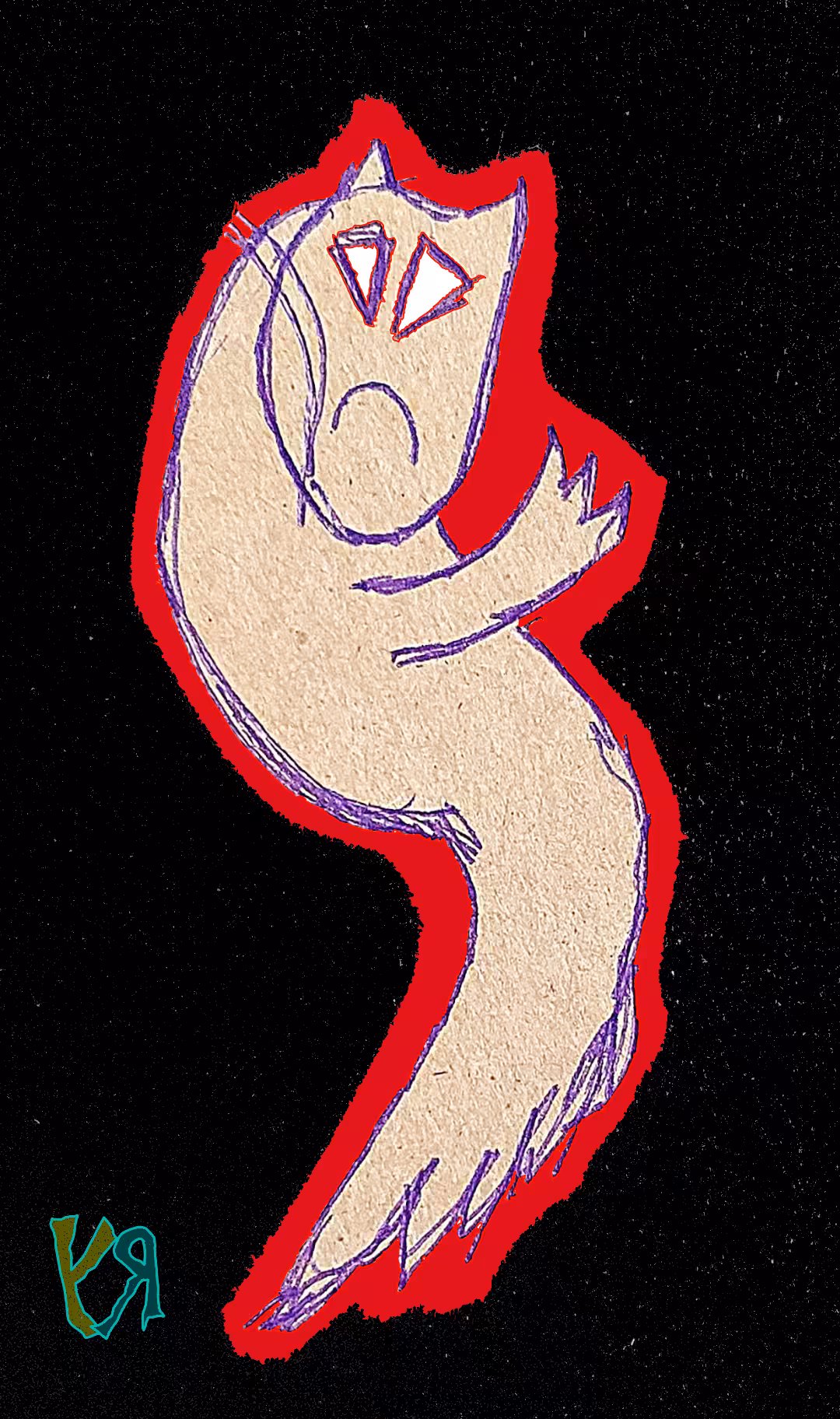 "Cat Ghost" by Richard F. Yates (Holy Fool)