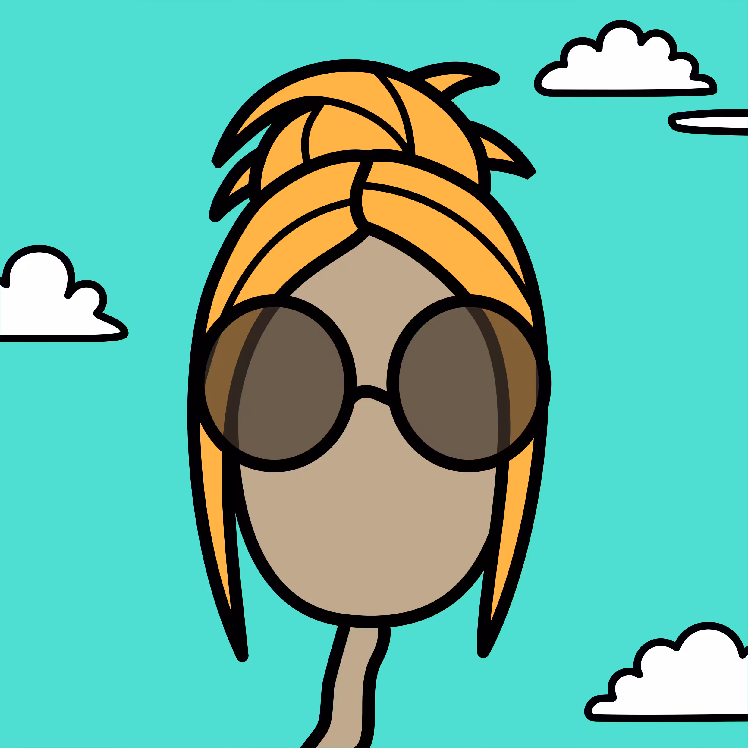 Orange girl