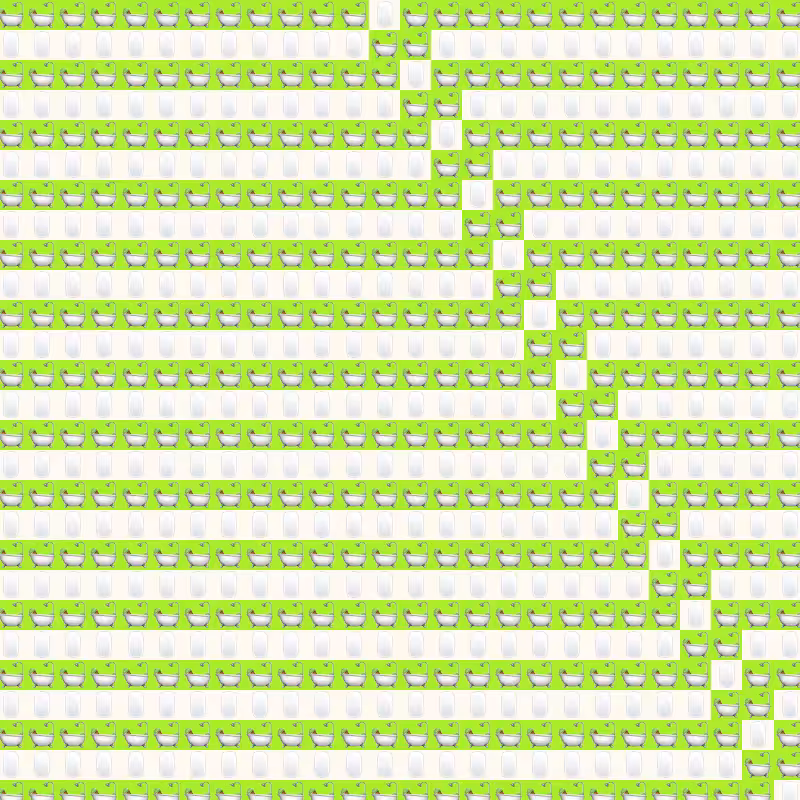 Elementary Cellular Emoji Automata #993