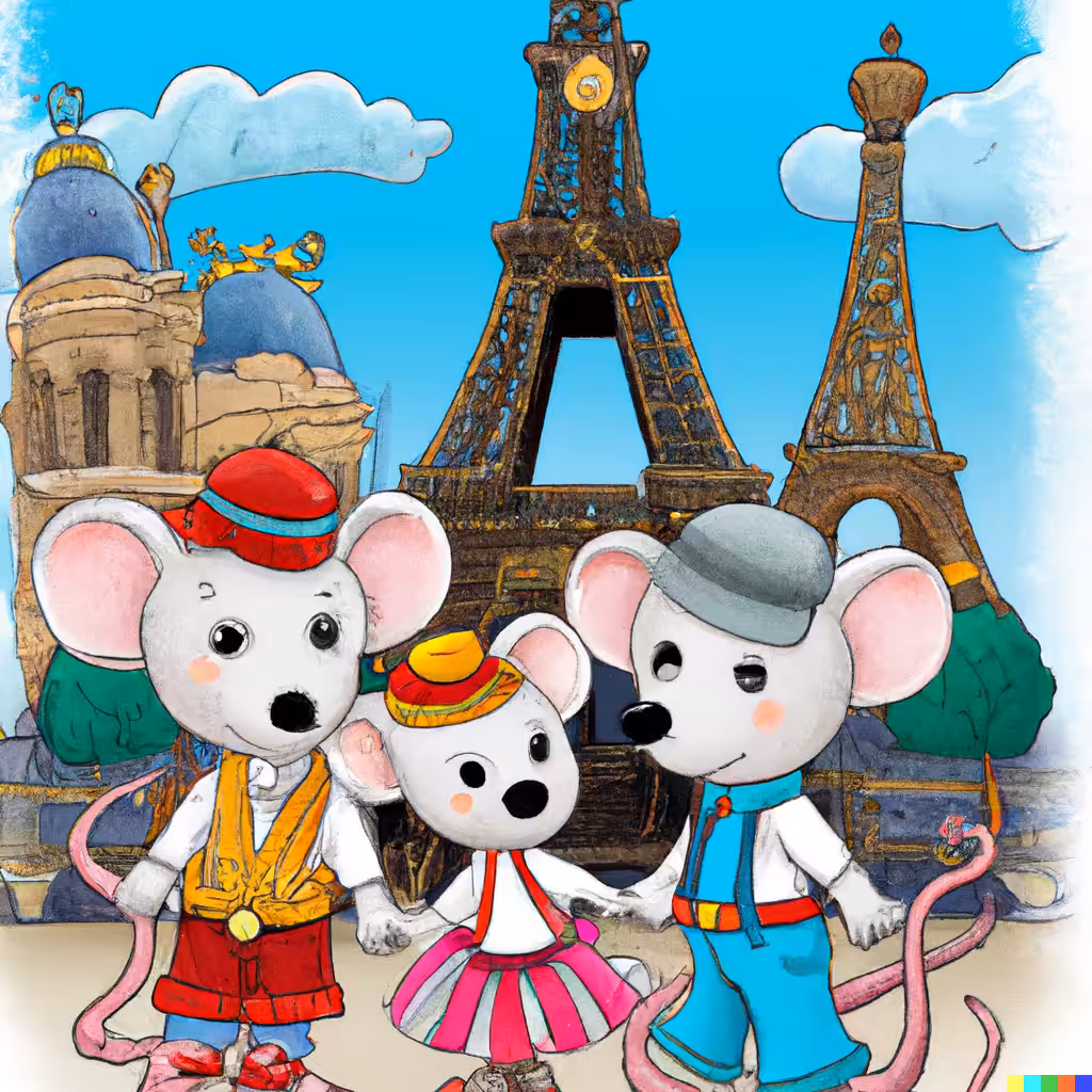 Mouse Trip to Paris No. 2