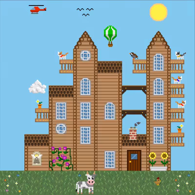 2D Mansion #115