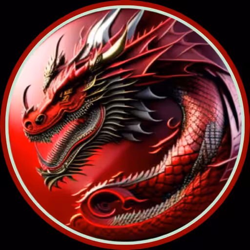 Red Dragon Medallion 