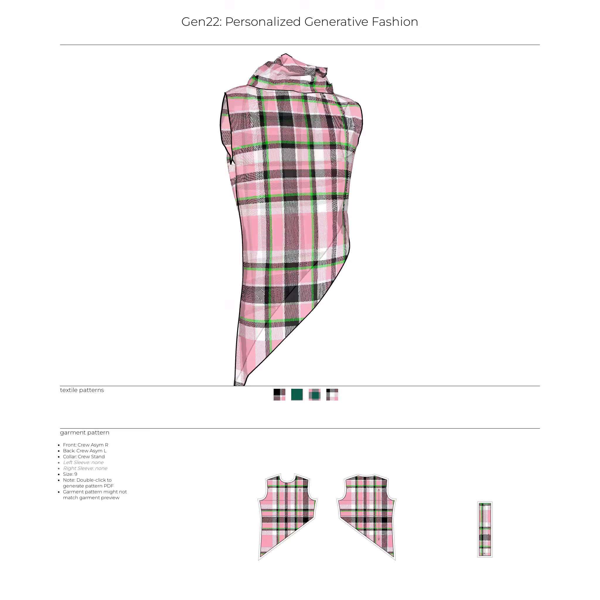 Gen22: Personalized Generative Fashion #25