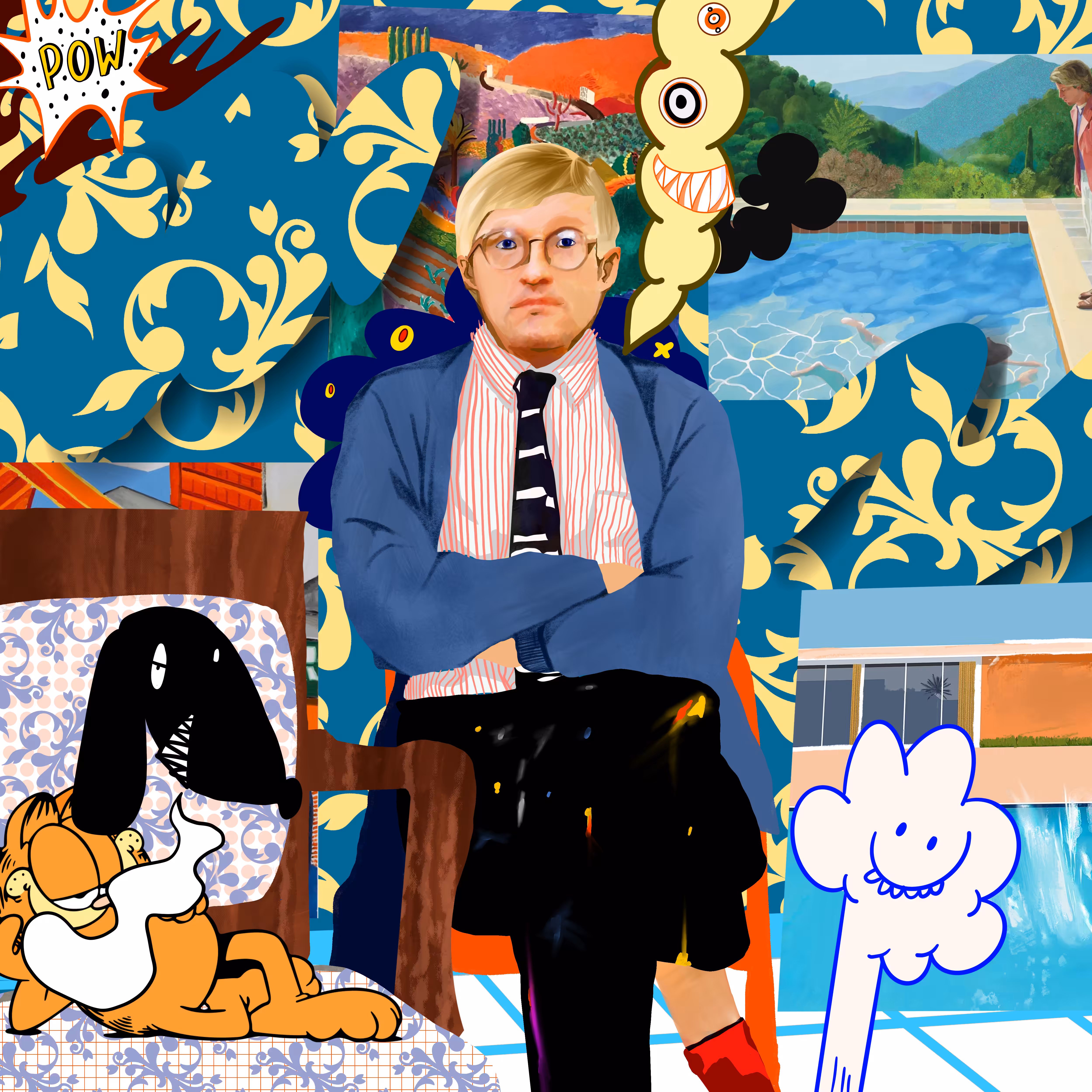 David Hockney, Artist's Studio