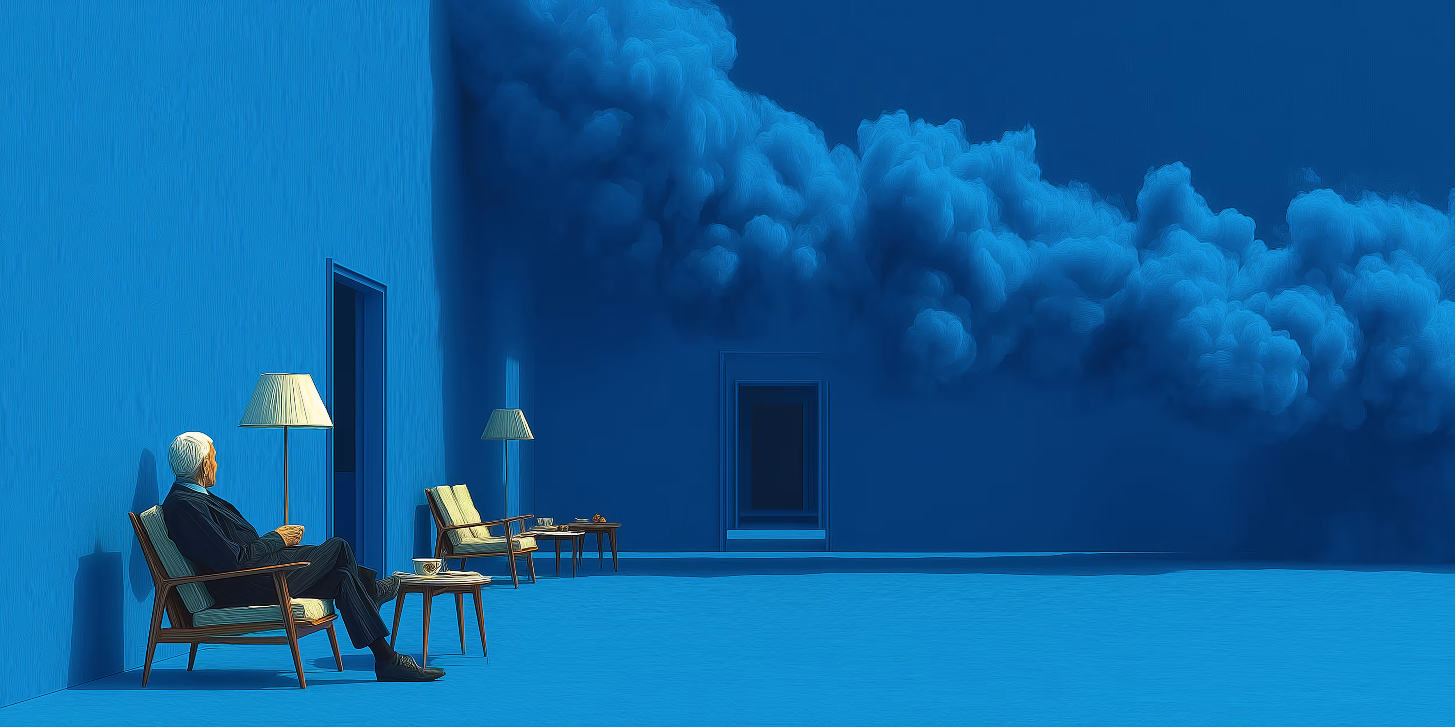 272 Blue Atmosphere : The luxury of a preferential point of view