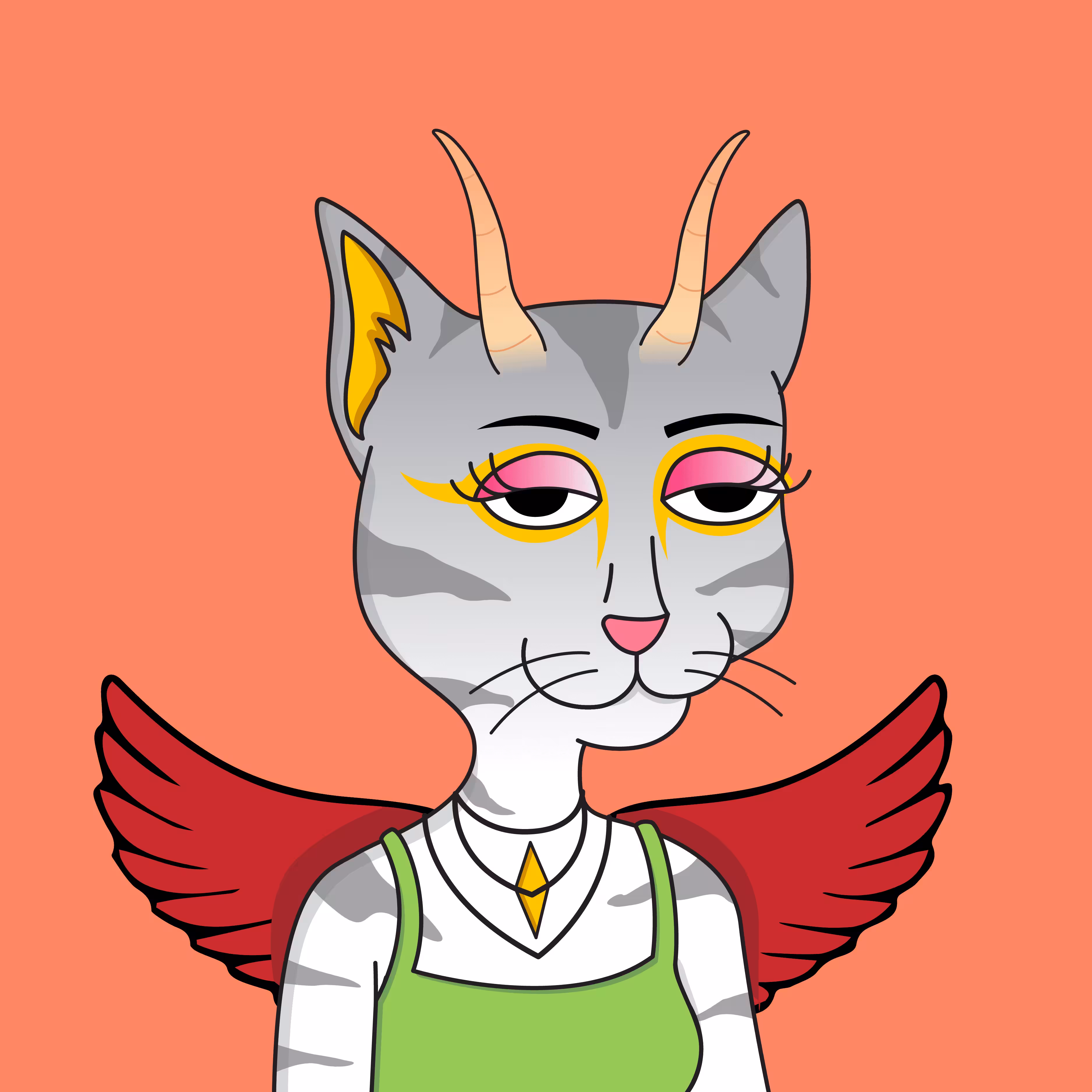 Girl Cat #15