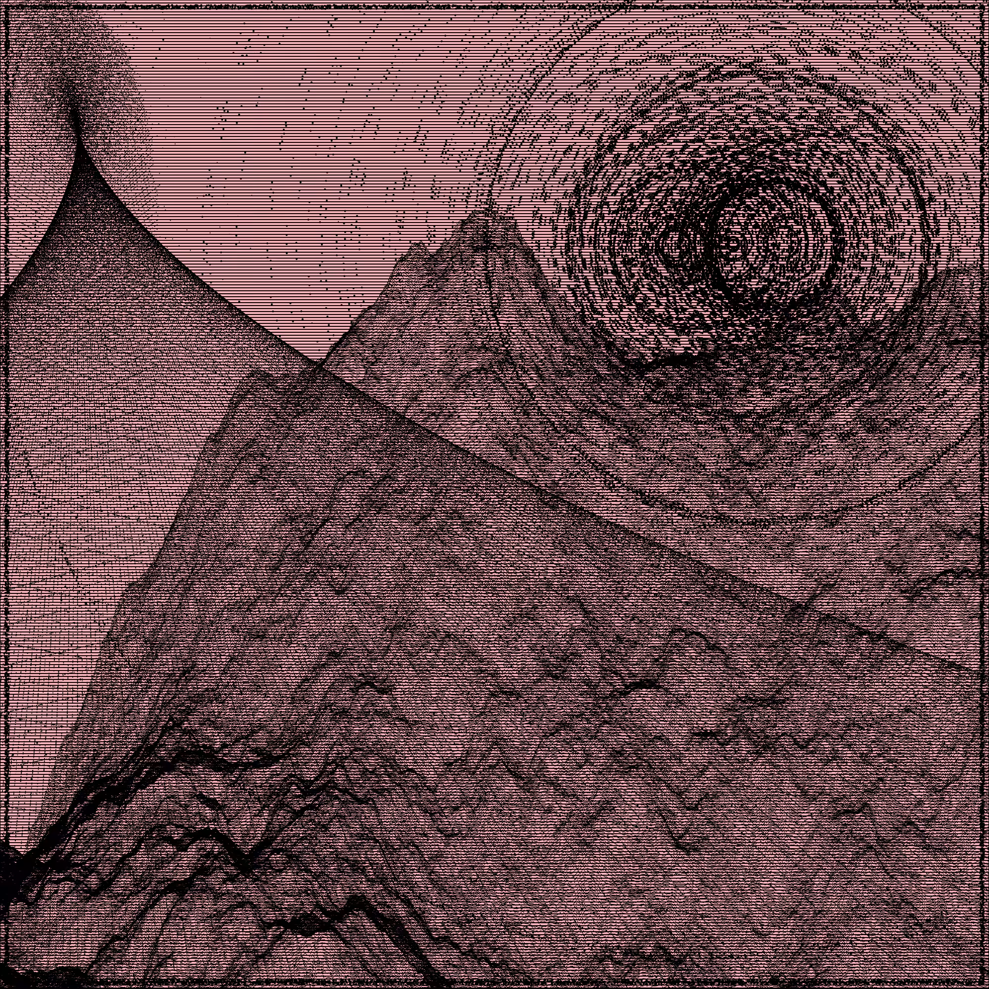 Surreal classic generative landscape #51