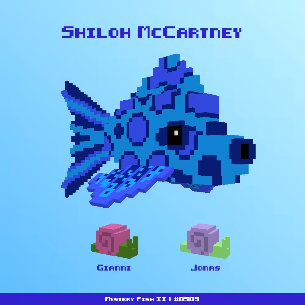 Shiloh McCartney :: Mystery Fish 0505/1000 