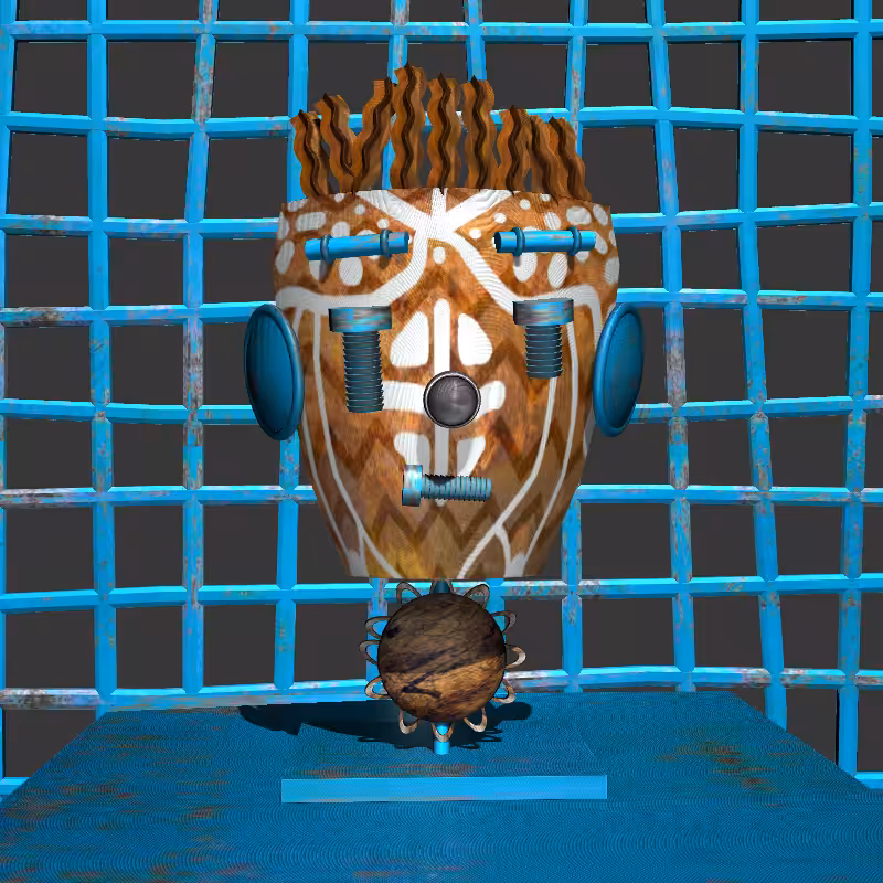 African’s Mask #11