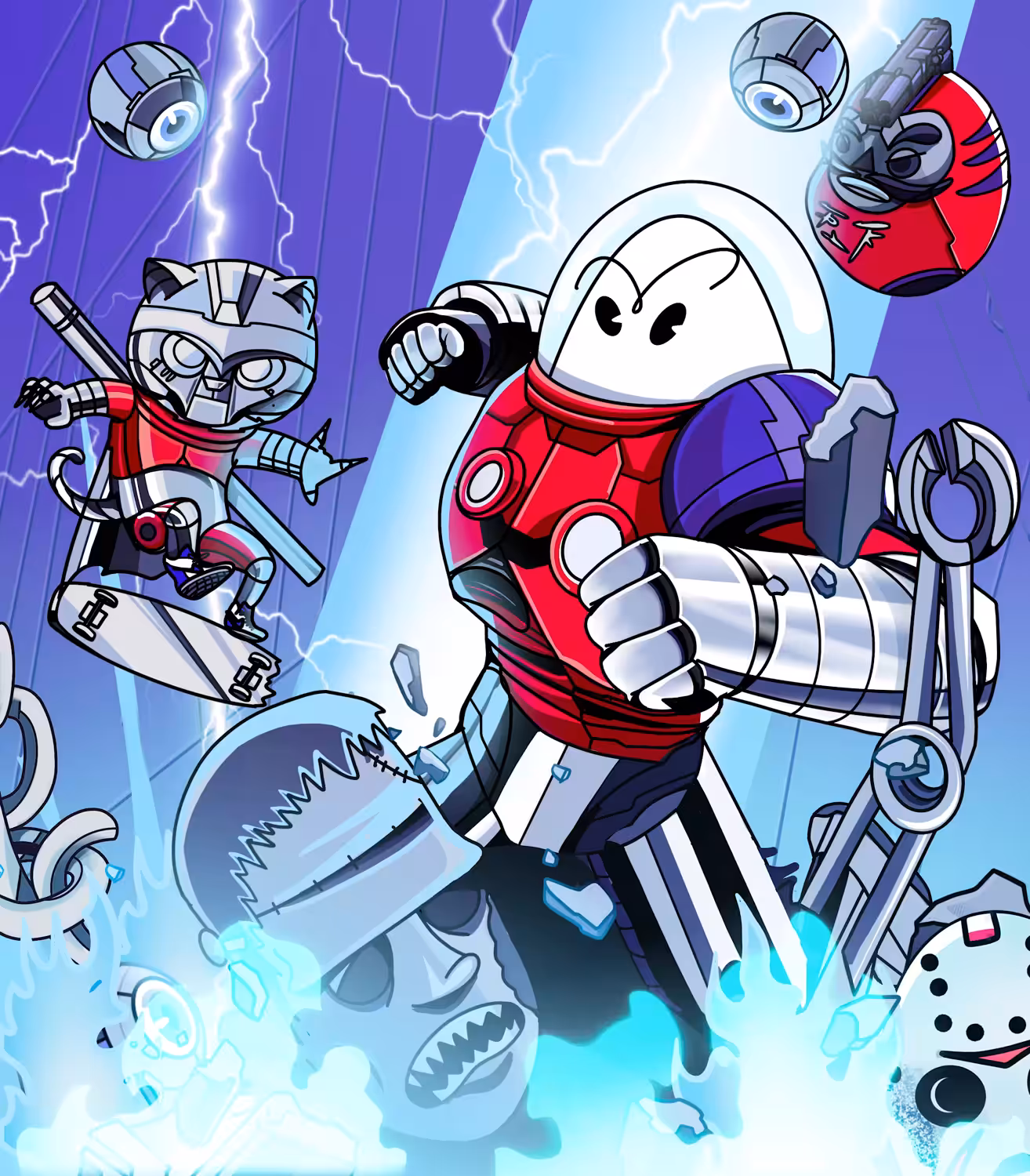 One Punch Spoozyborg #Spooztober2