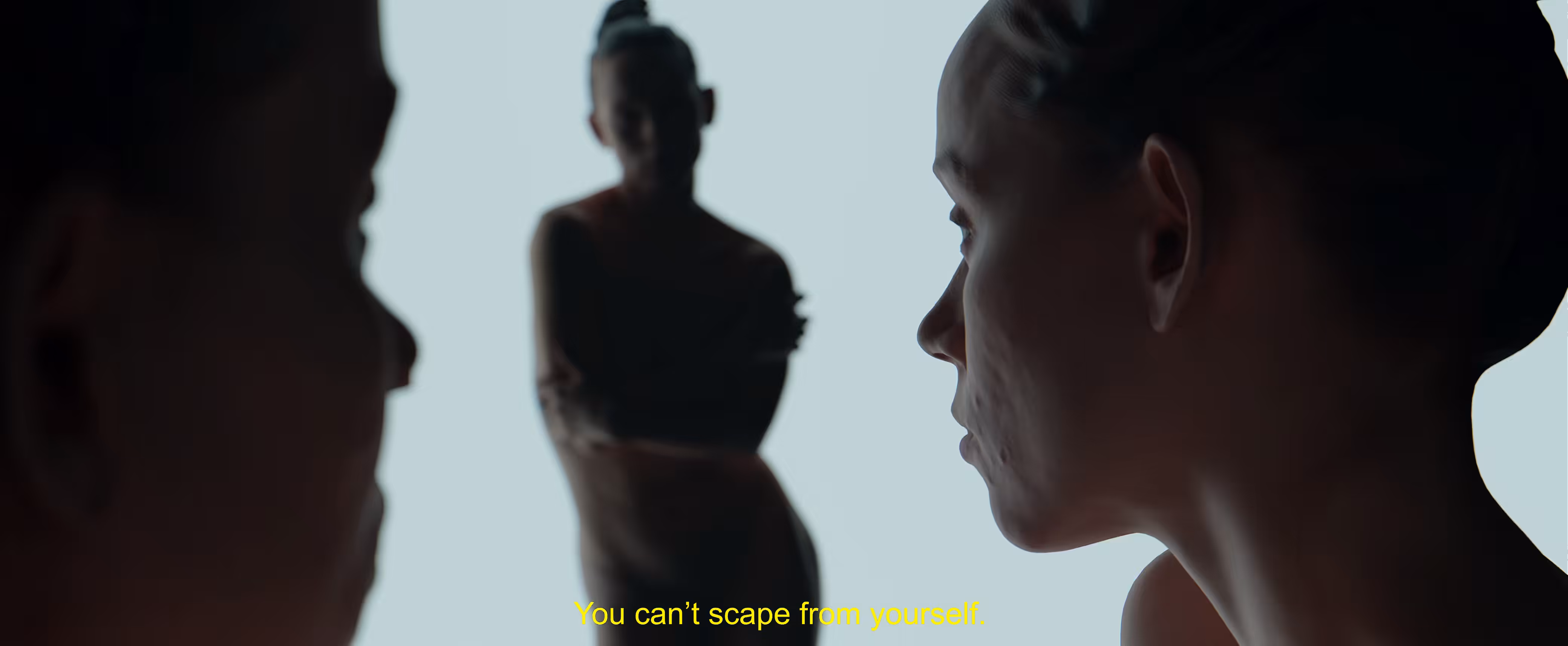 You can't scape from yourself