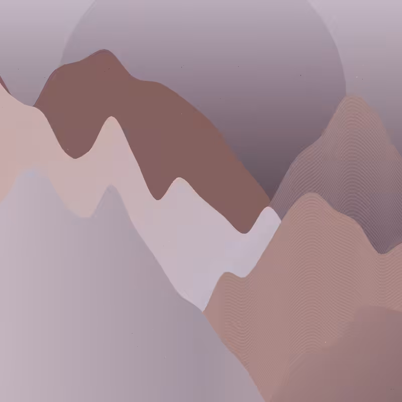 Rolling Hills at Sundown #86