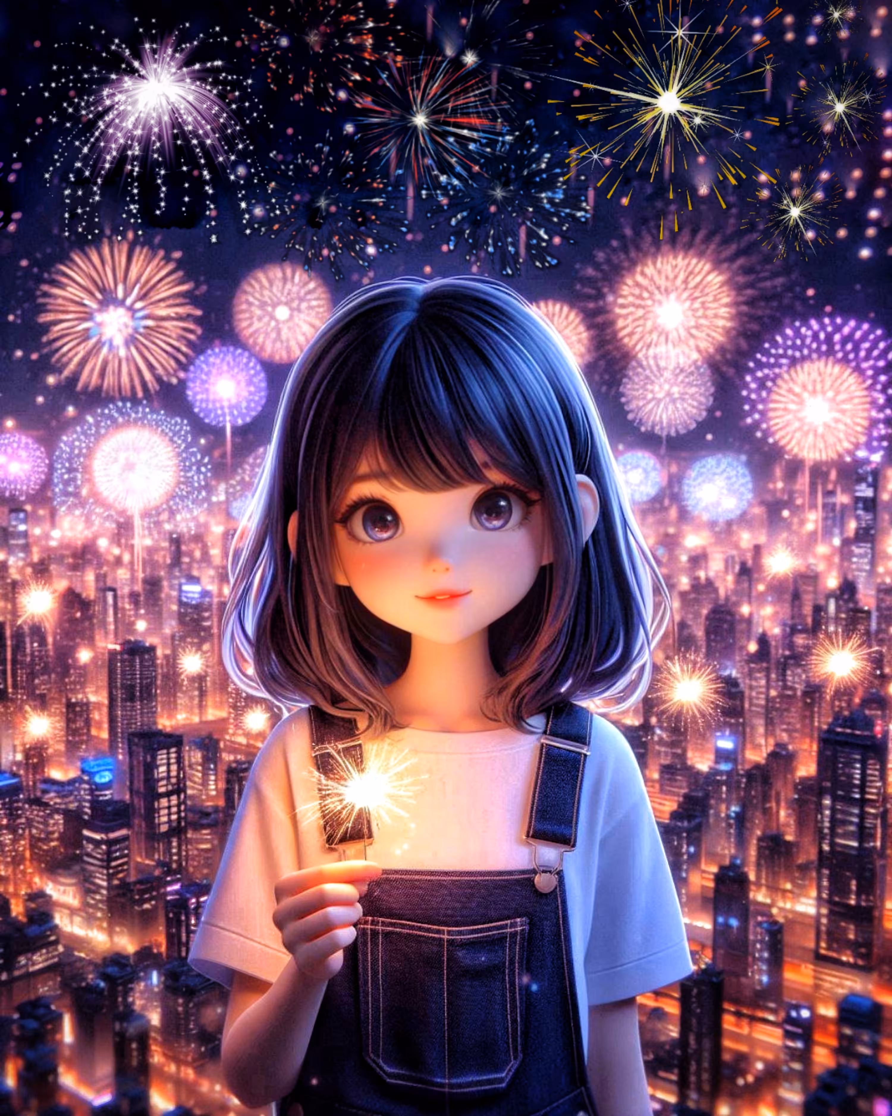 Fireworks and New Year