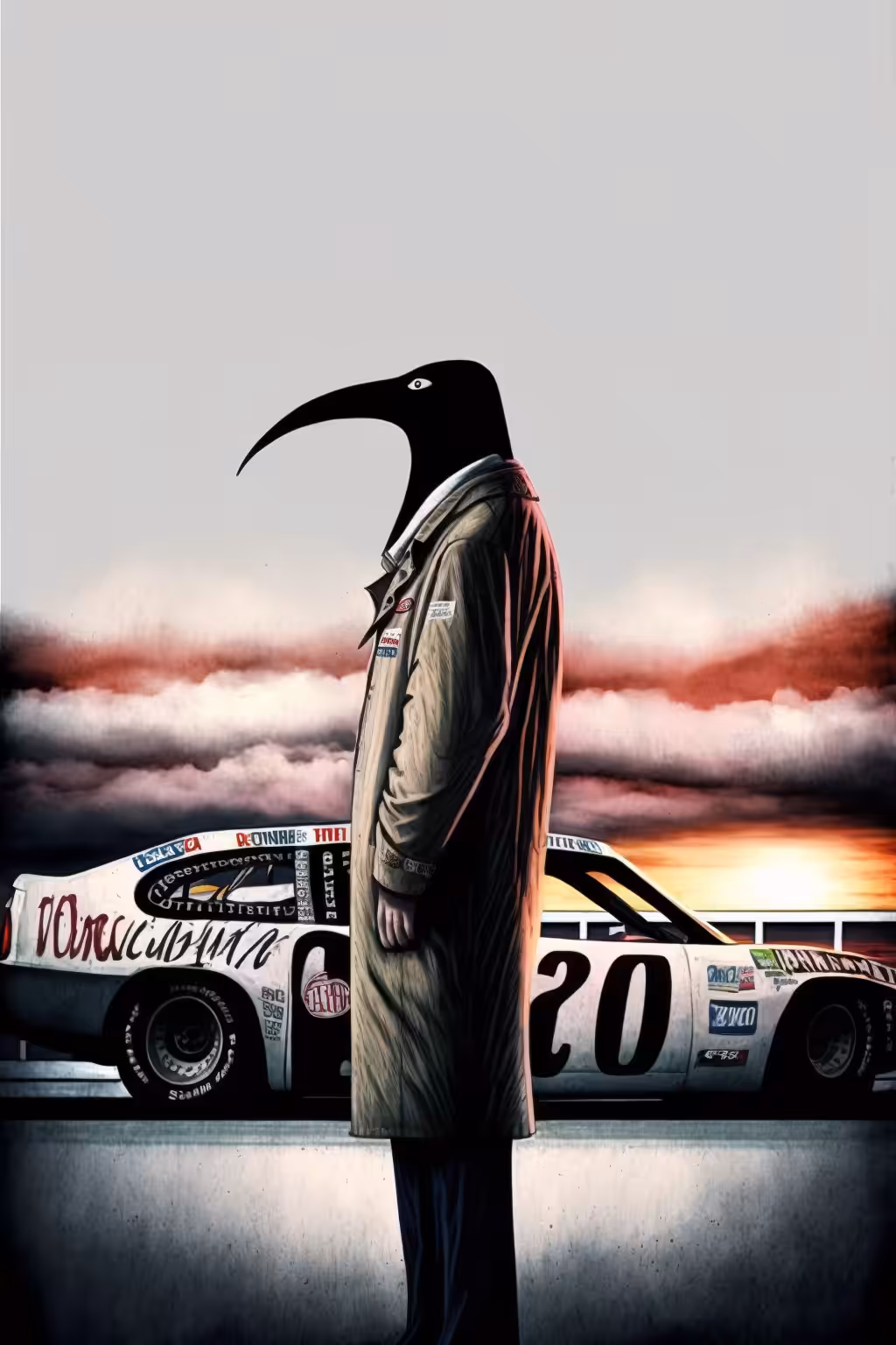 Tourists :: The Beaks: The Beaks go to the Daytona 500