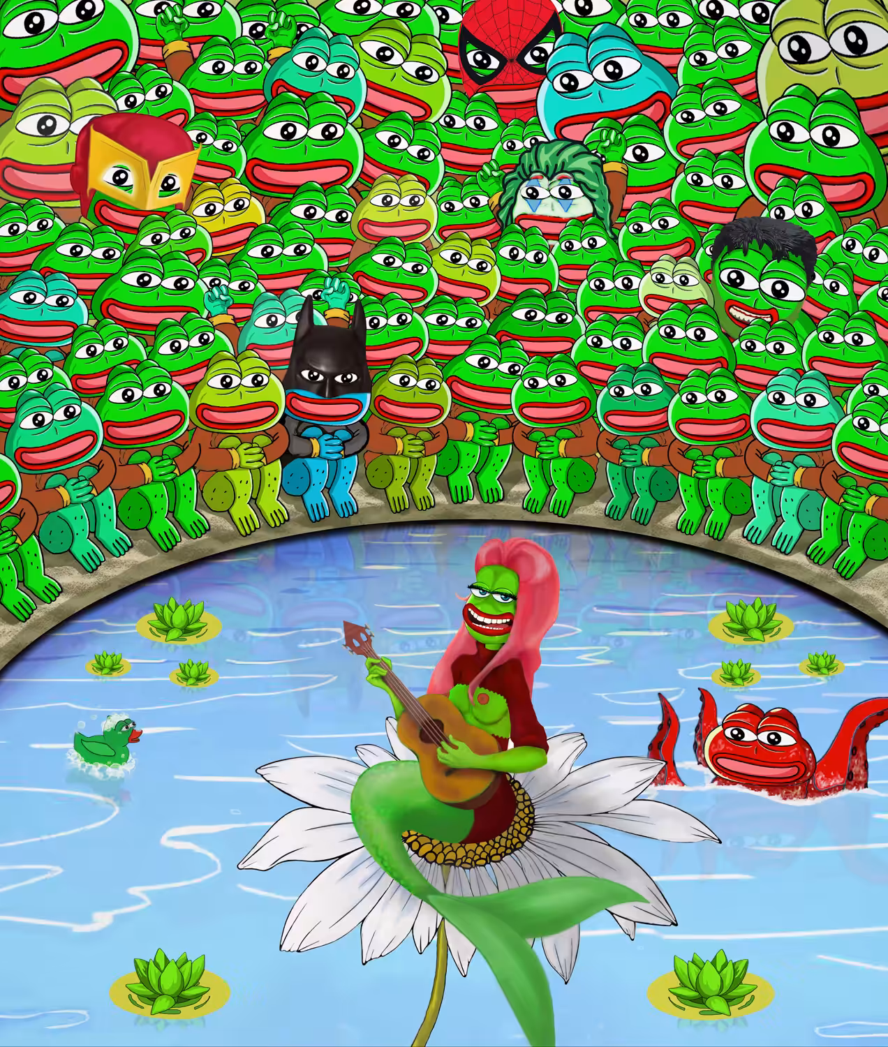 Concert of Pepe the Mermaid 