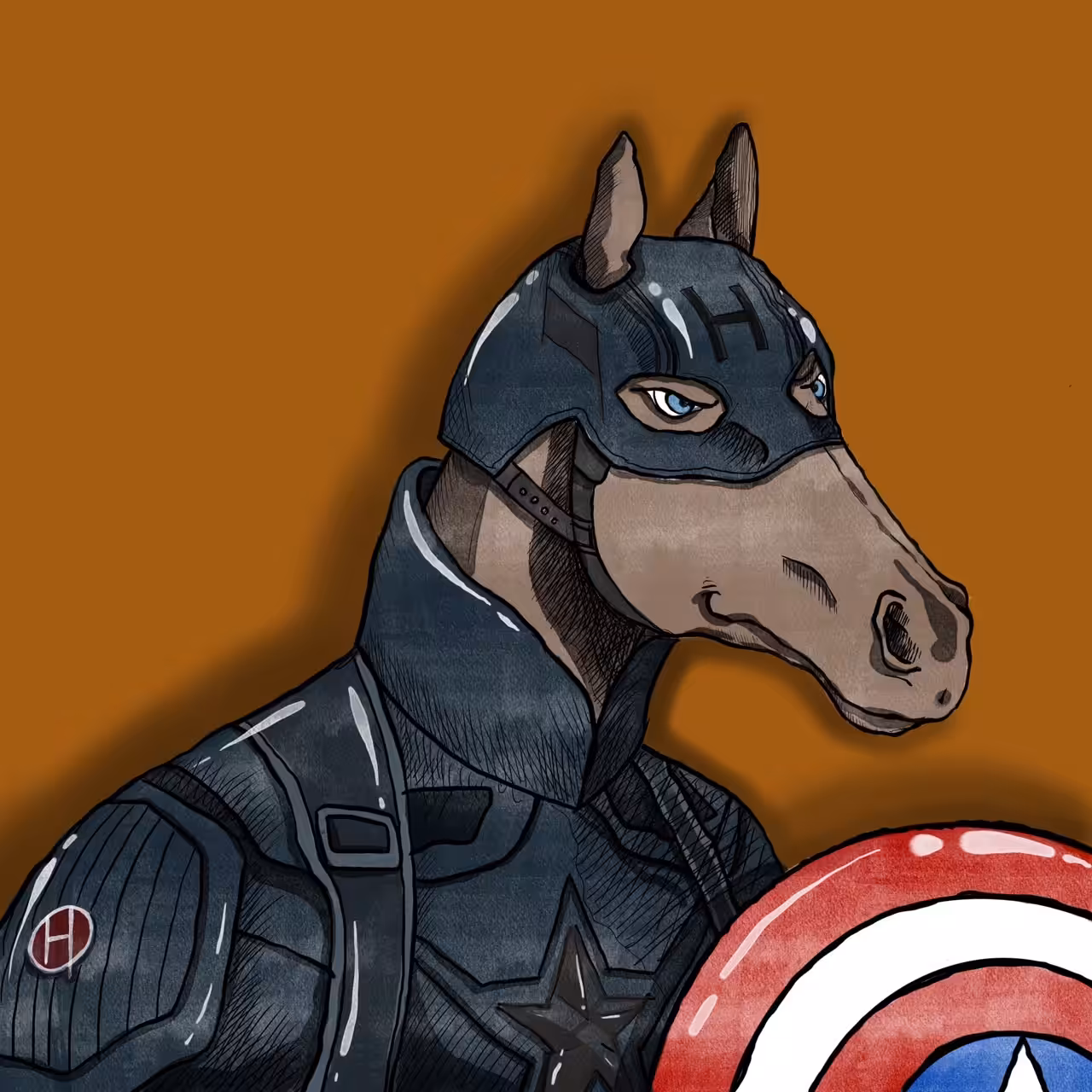 Caption Horseman#giveaway003