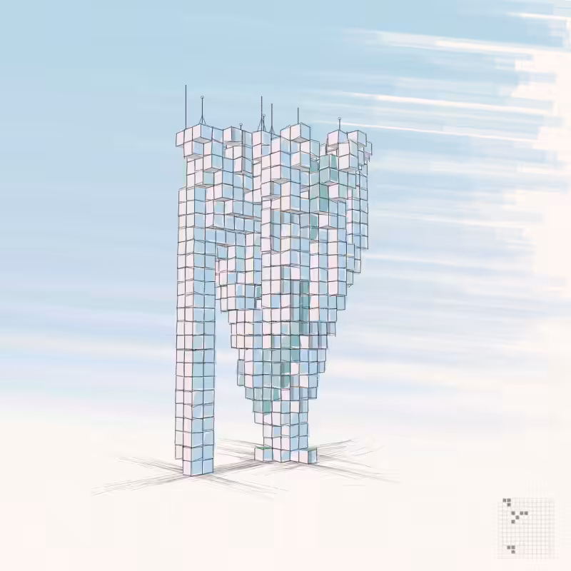 Cellular Skyscrapers #44
