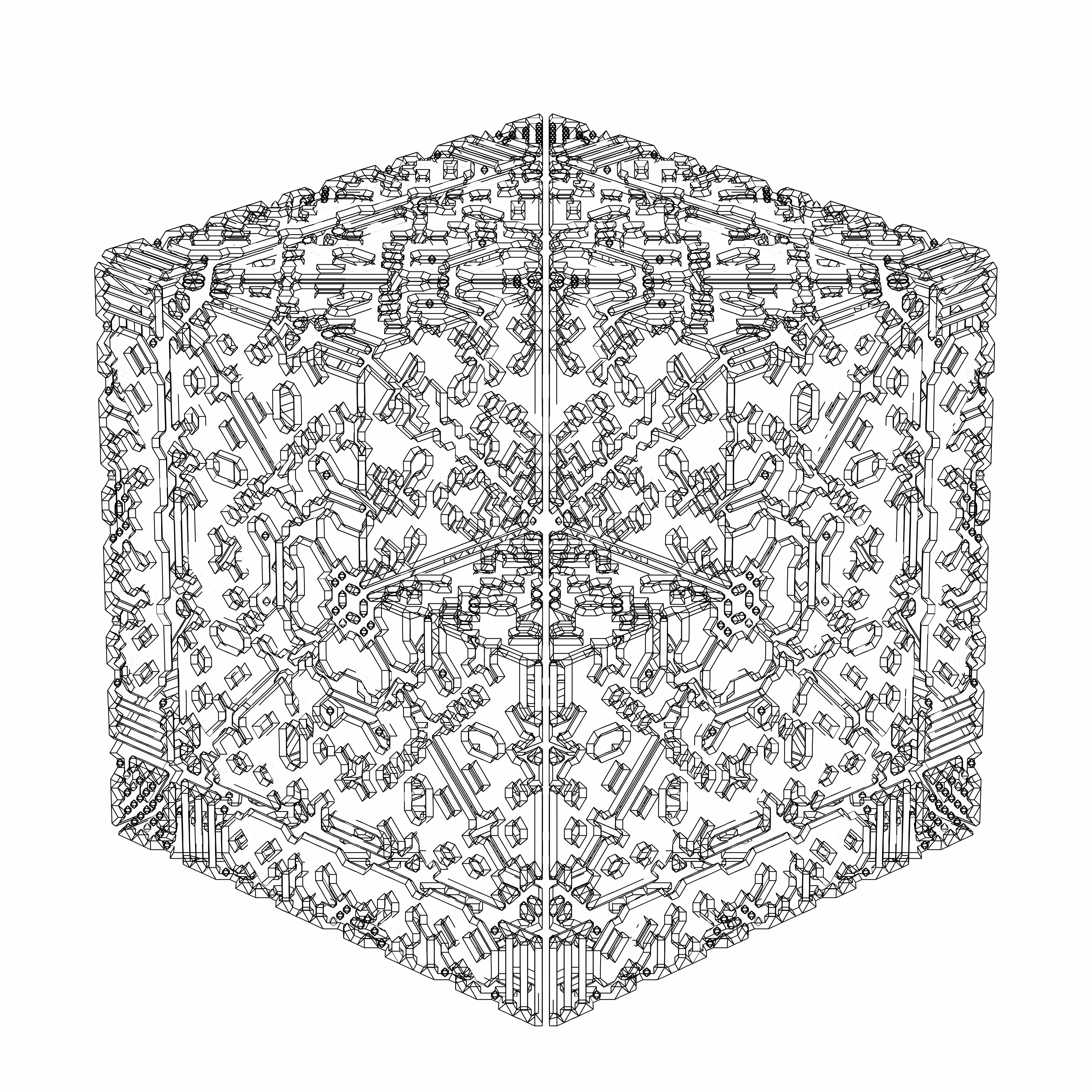 LL21 Alien Art Cube #510