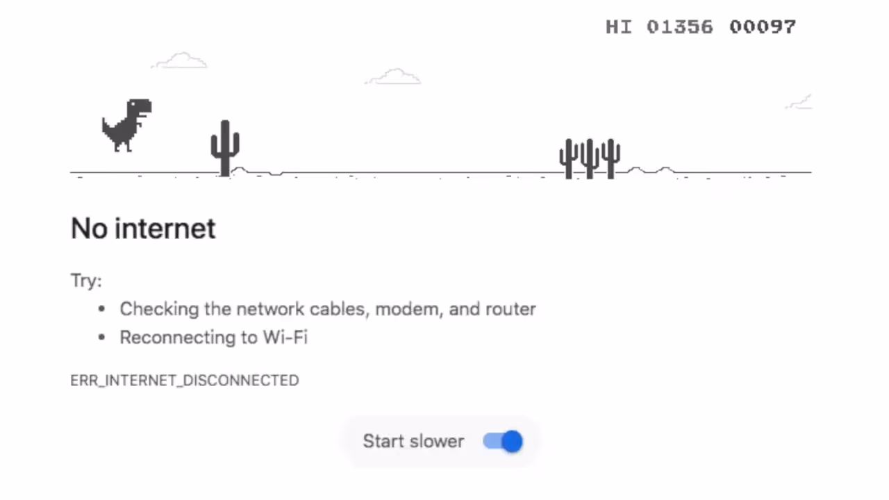 No Internet and Furious