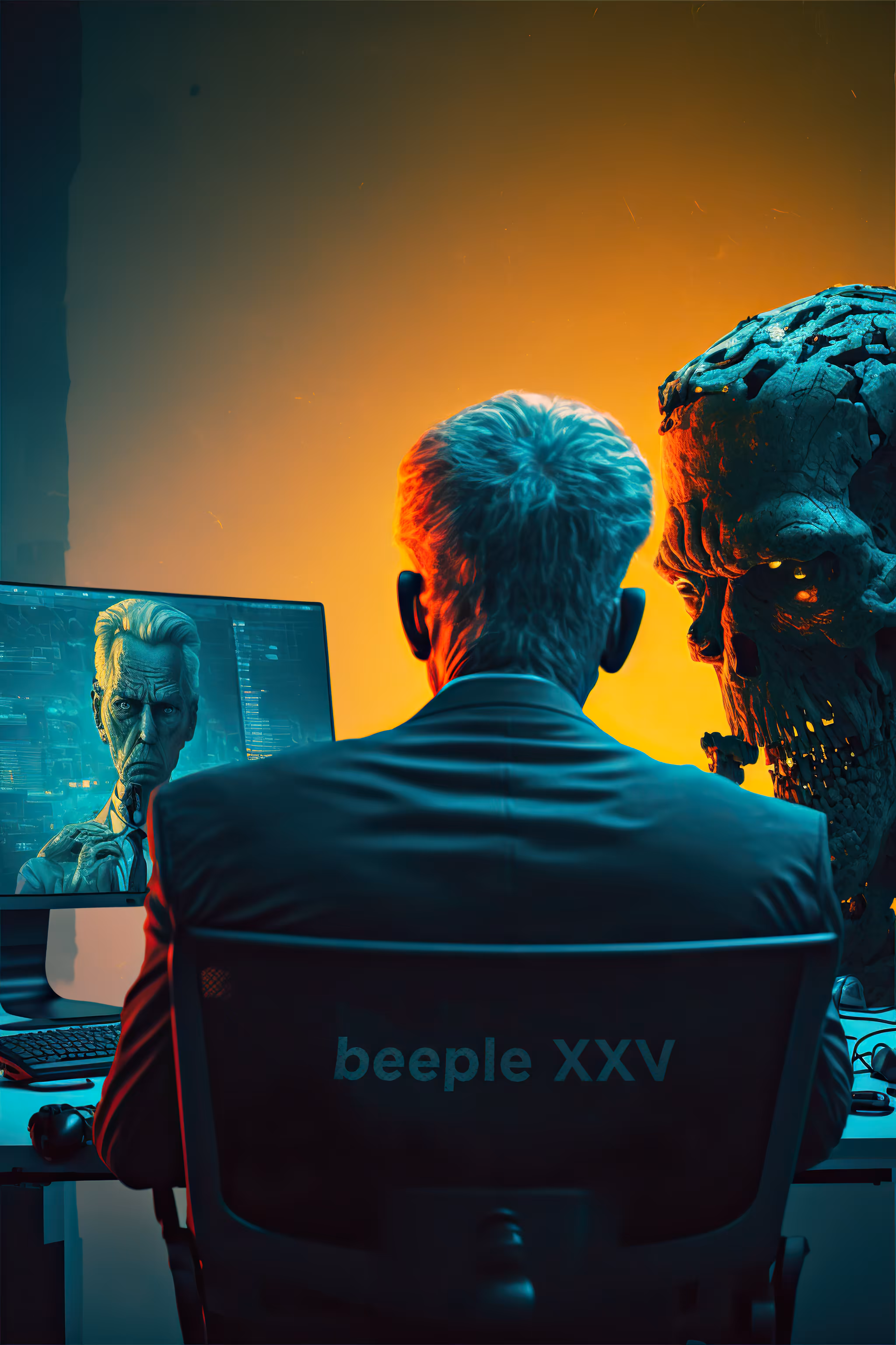 Beeple // Everydays: A Zombies Skull & Bones