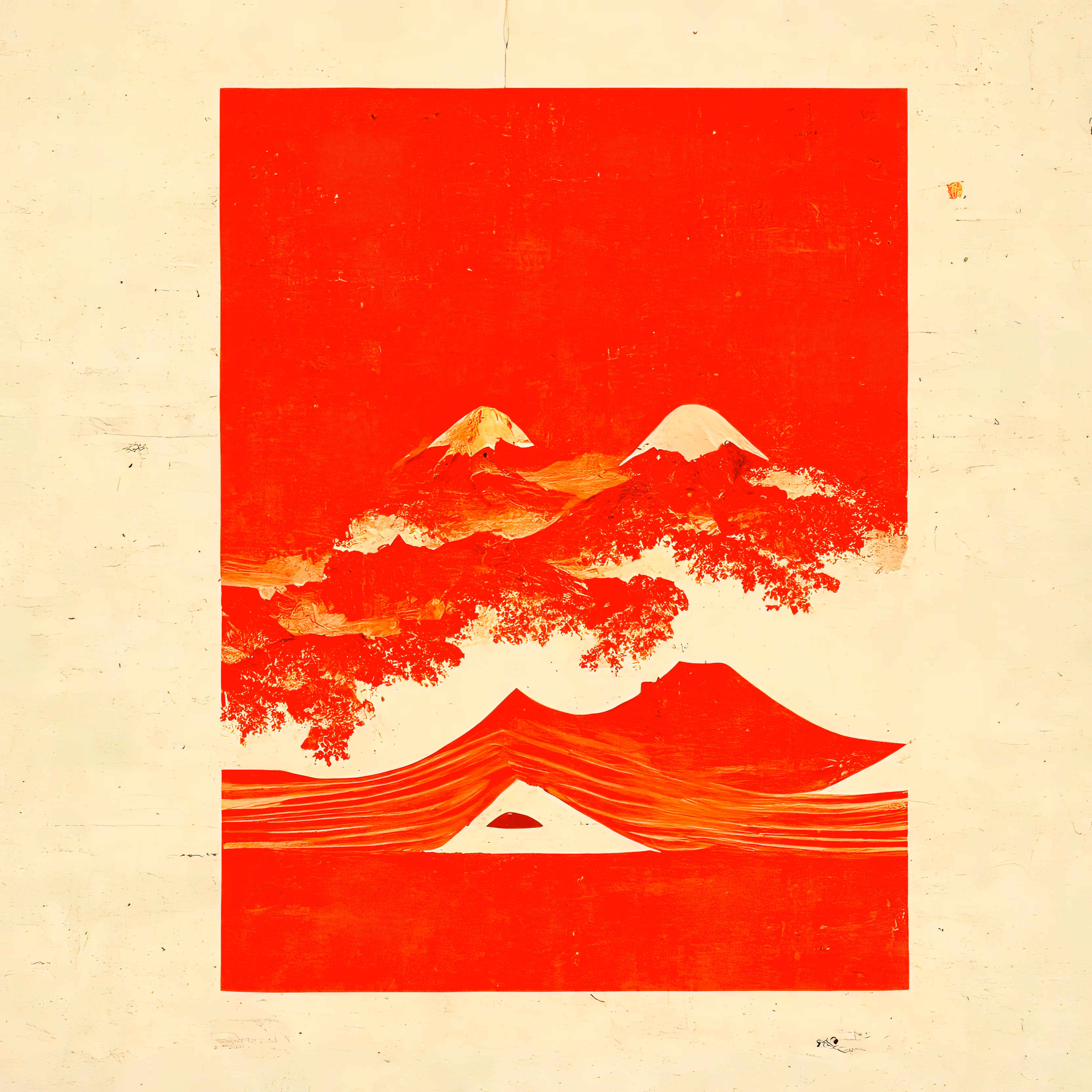Mountain (Triptych) Part 1 | Yama | 山