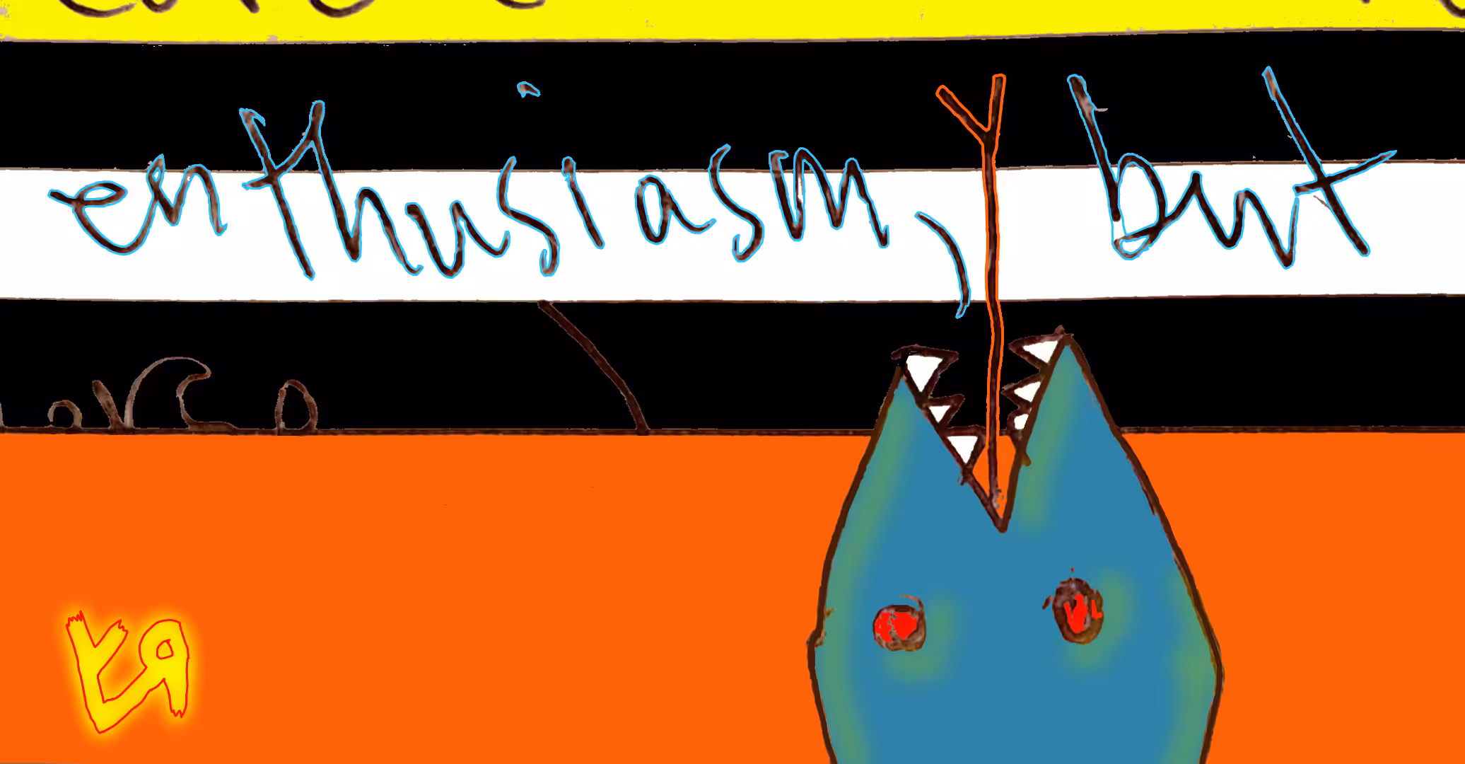 "enthusiasm, but" by Richard F. Yates (Holy Fool)