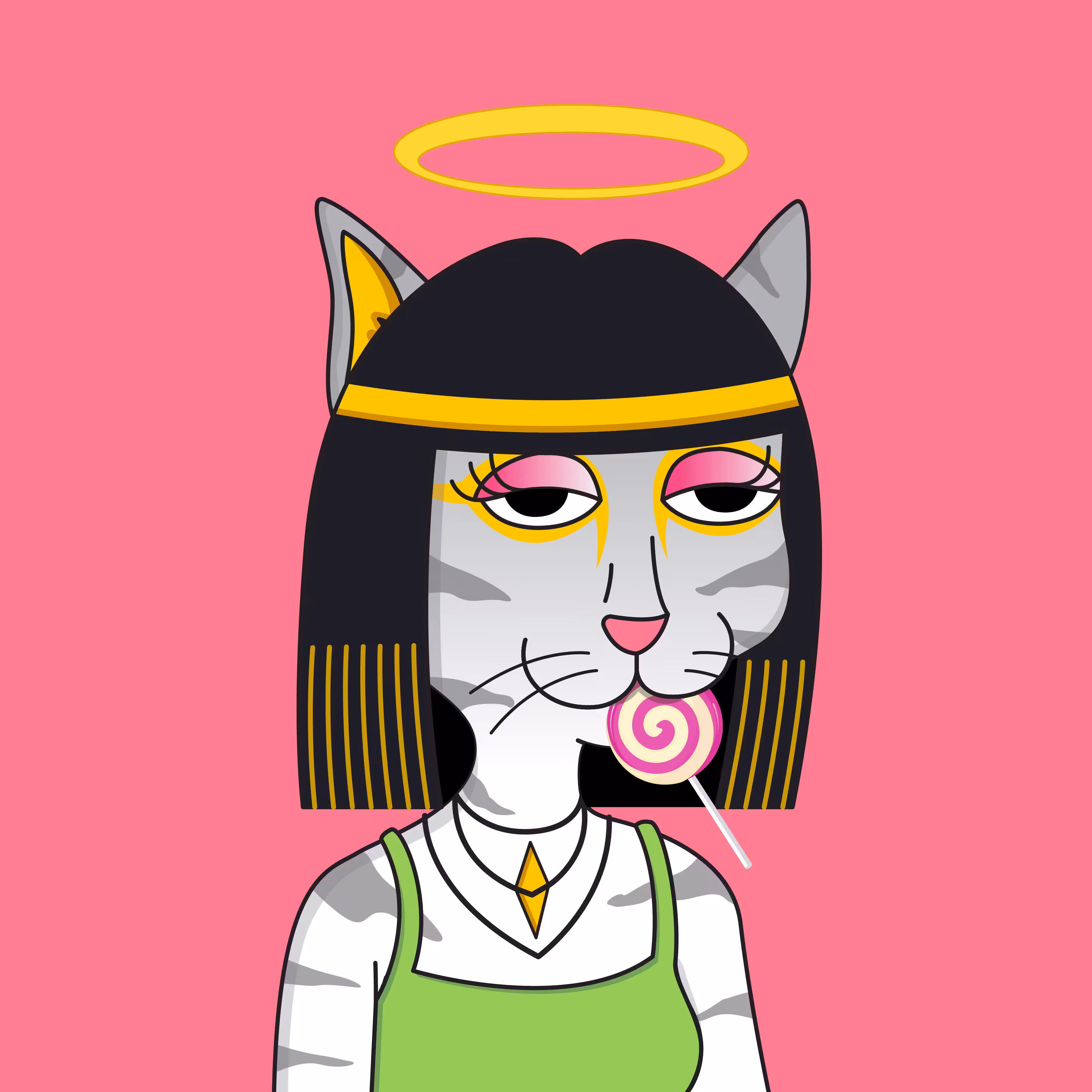 Girl Cat #11