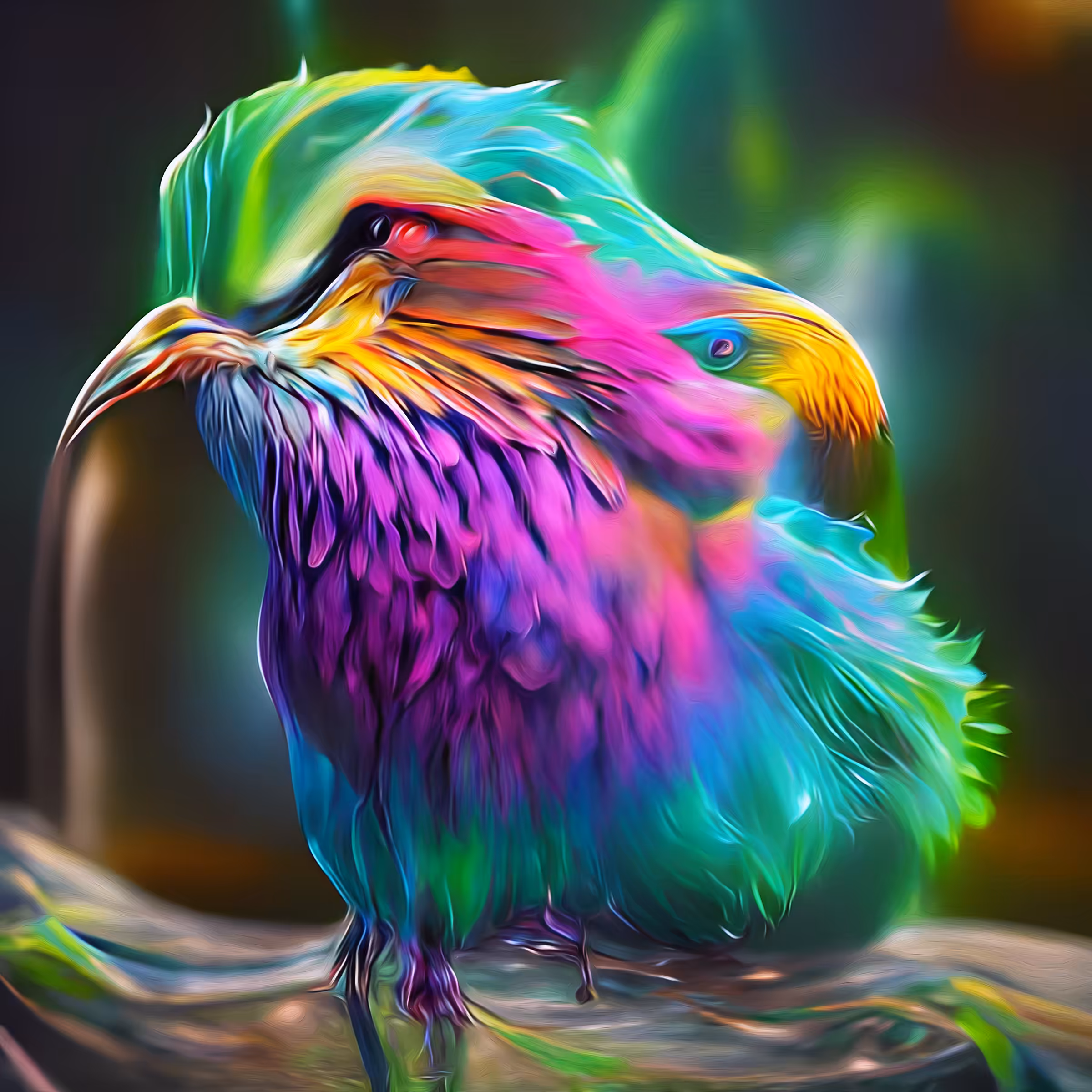 AI-Lilac Breasted Roller