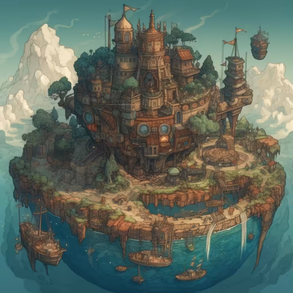 Are the castles way up high?