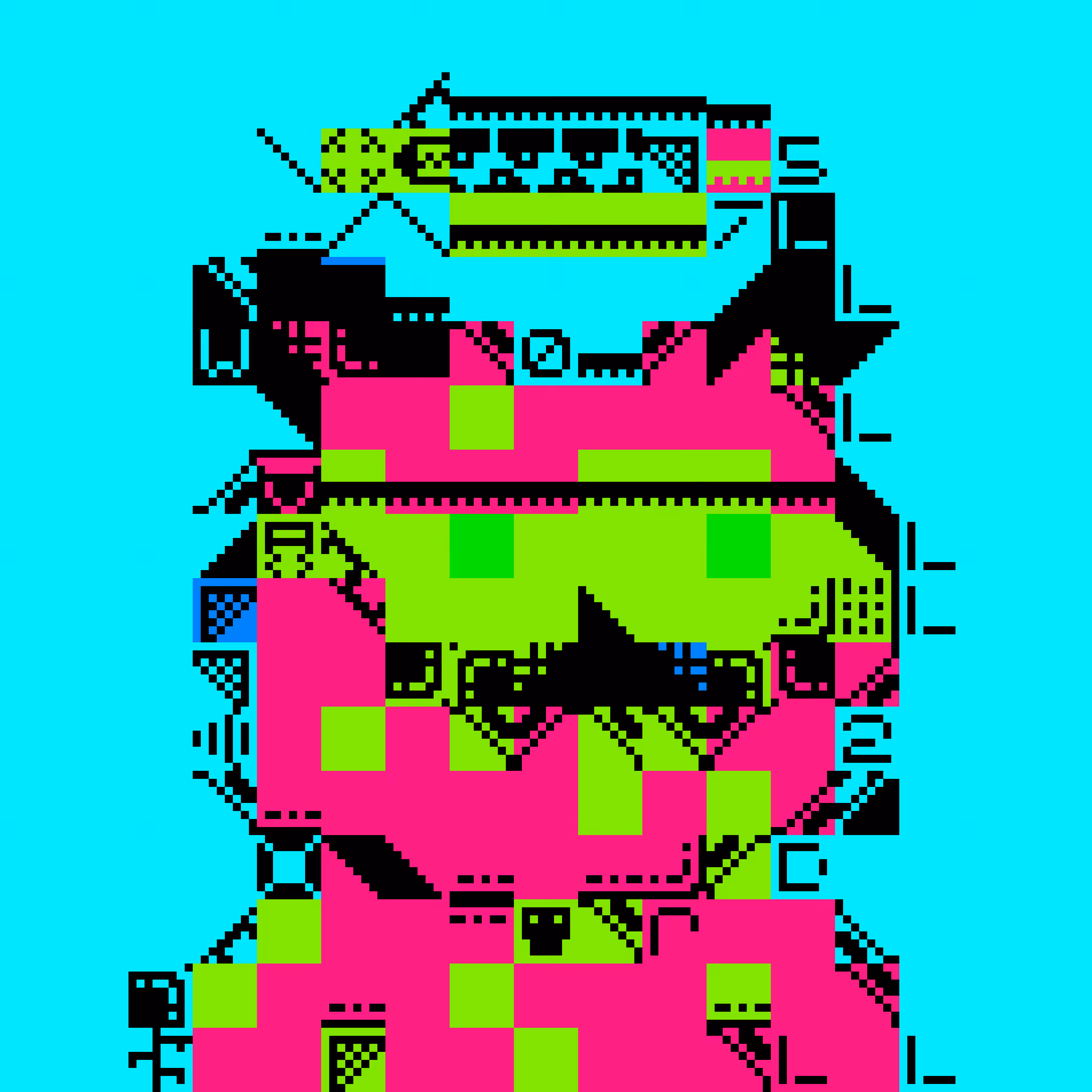 MIGGLES ON ASCII: CorruptedTuxedo