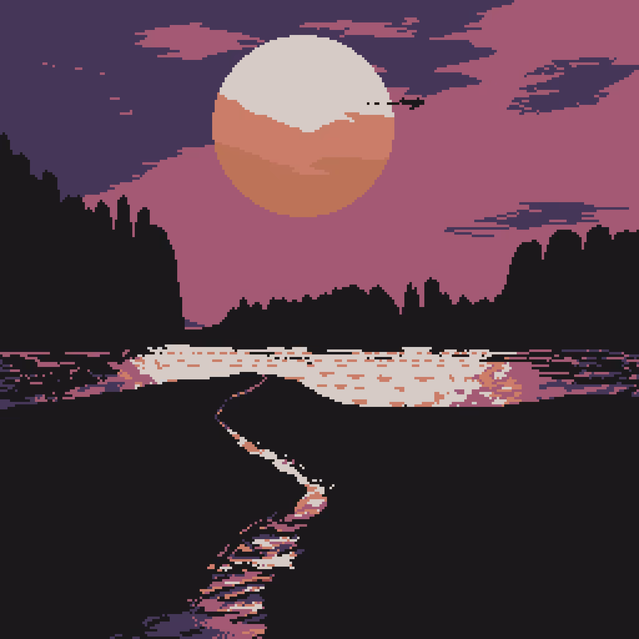 Pixel Sunset #59