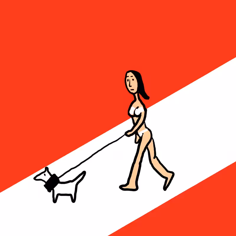 wALKING A DOG #40