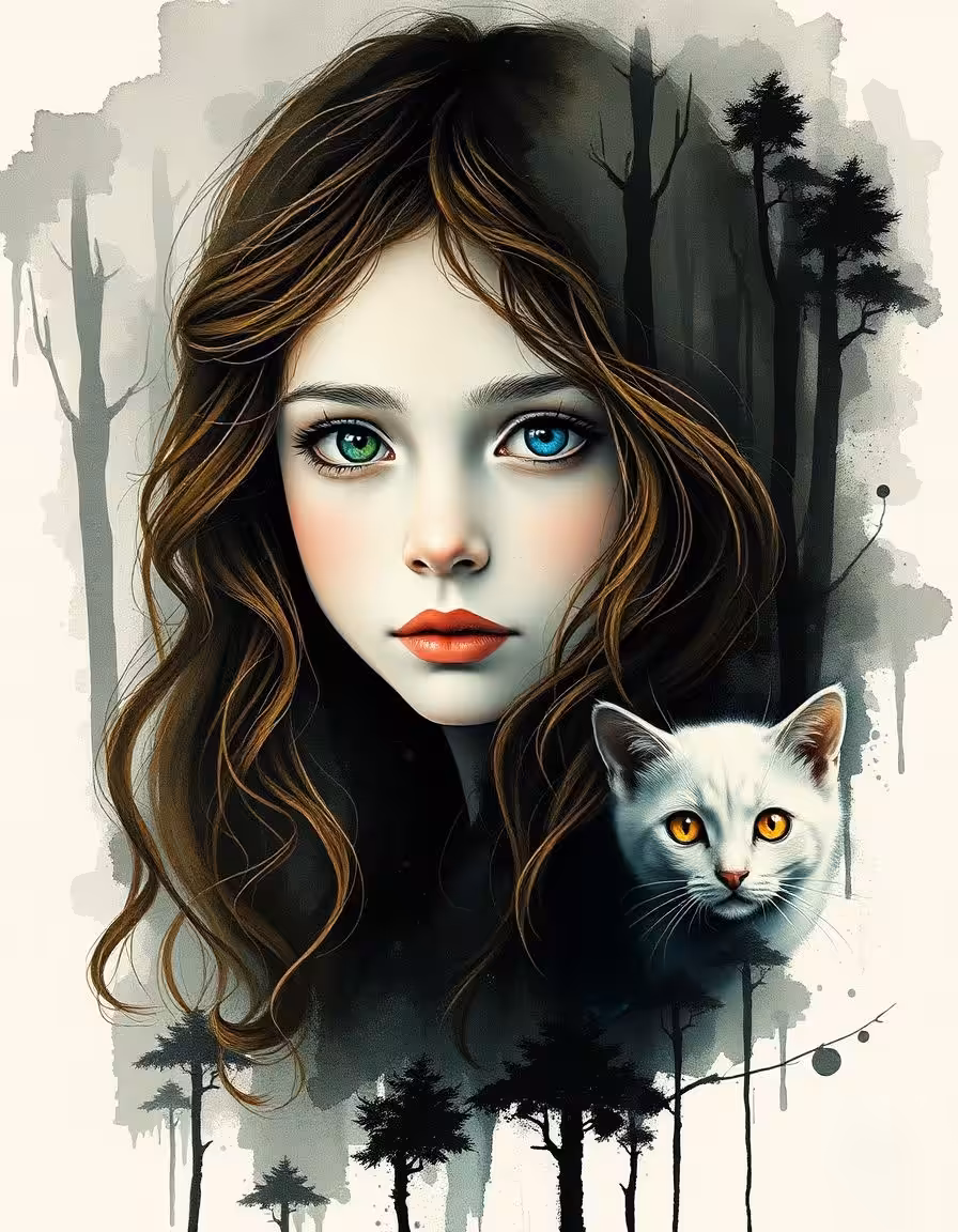 Innatraea's Paintings: Duj Duxura, "Two Souls"