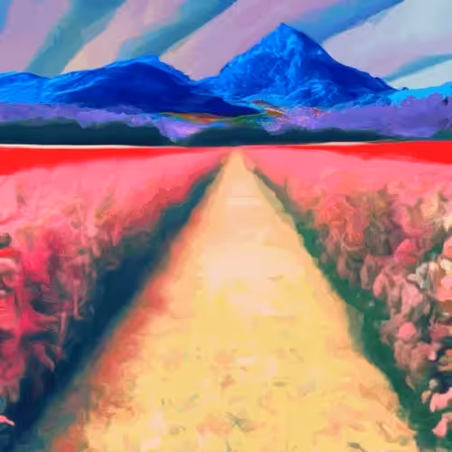 Generated Glitch Landscape #270