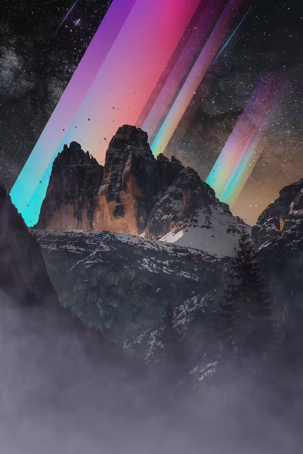 Mountain Peak Light Motion