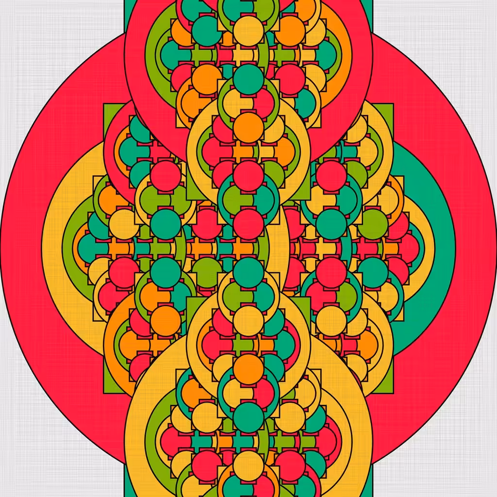 10 patterns 10 palettes #4