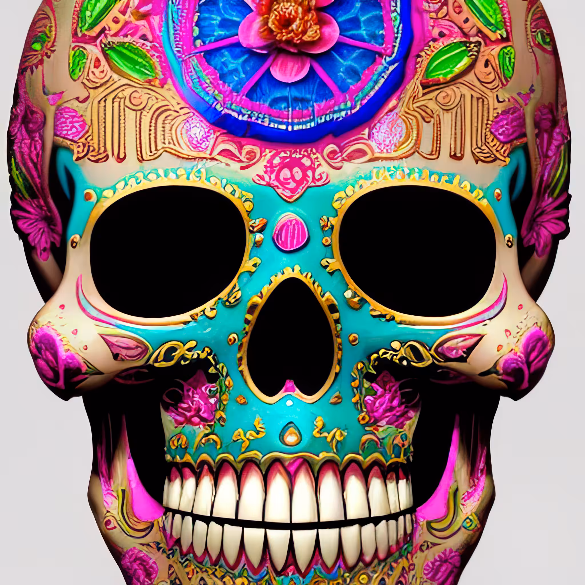 Head Case - A Color Study: Head Case #593