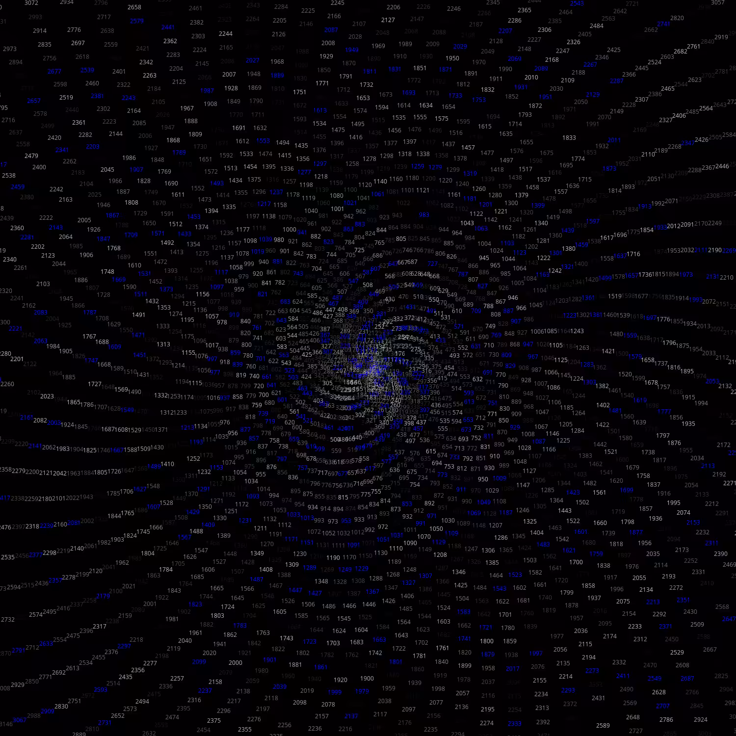 Polar Plot of Numbers #289