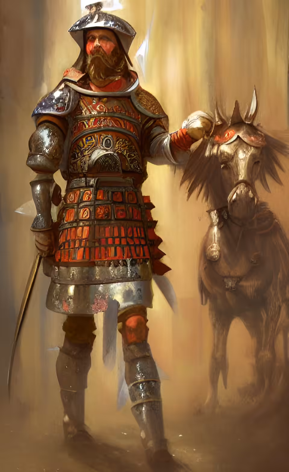 Ancient Paintings : Commandant 