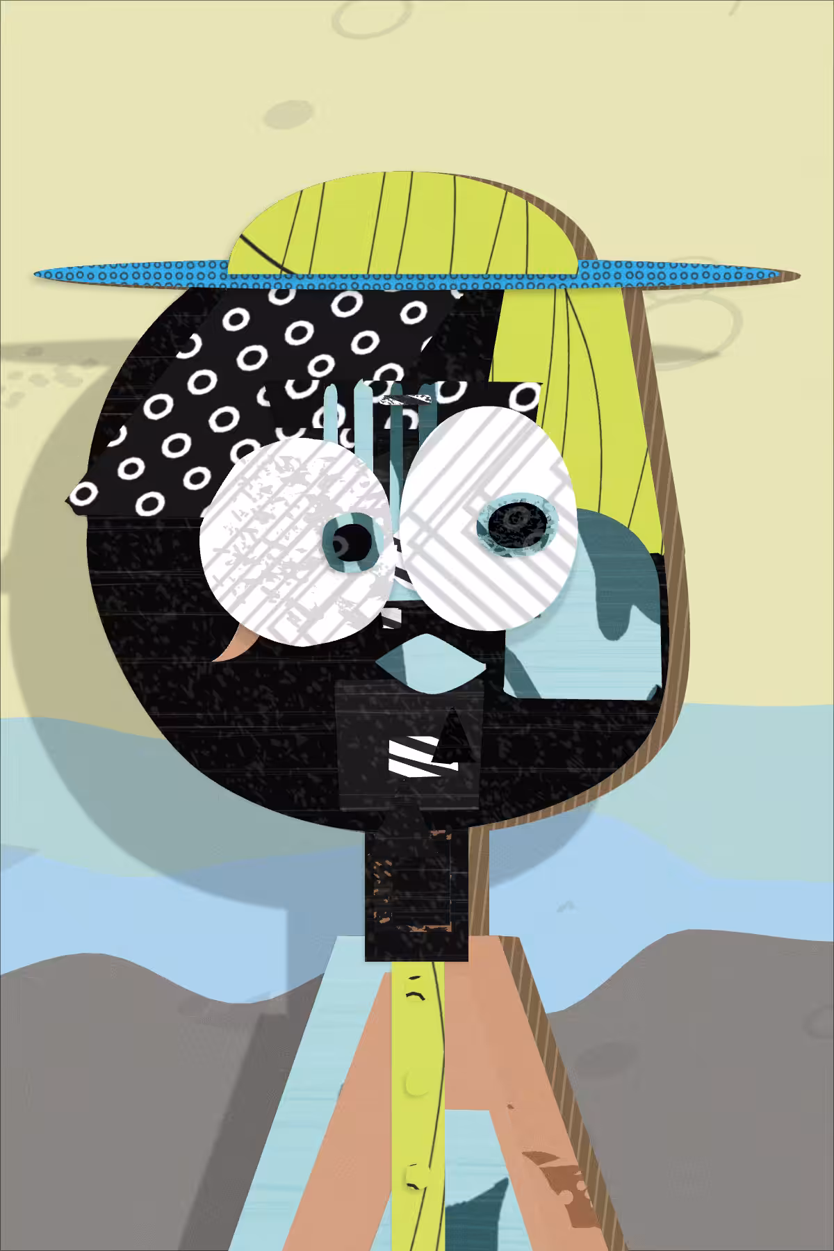 Paper People: Preview Studies: Paper People: Study 046