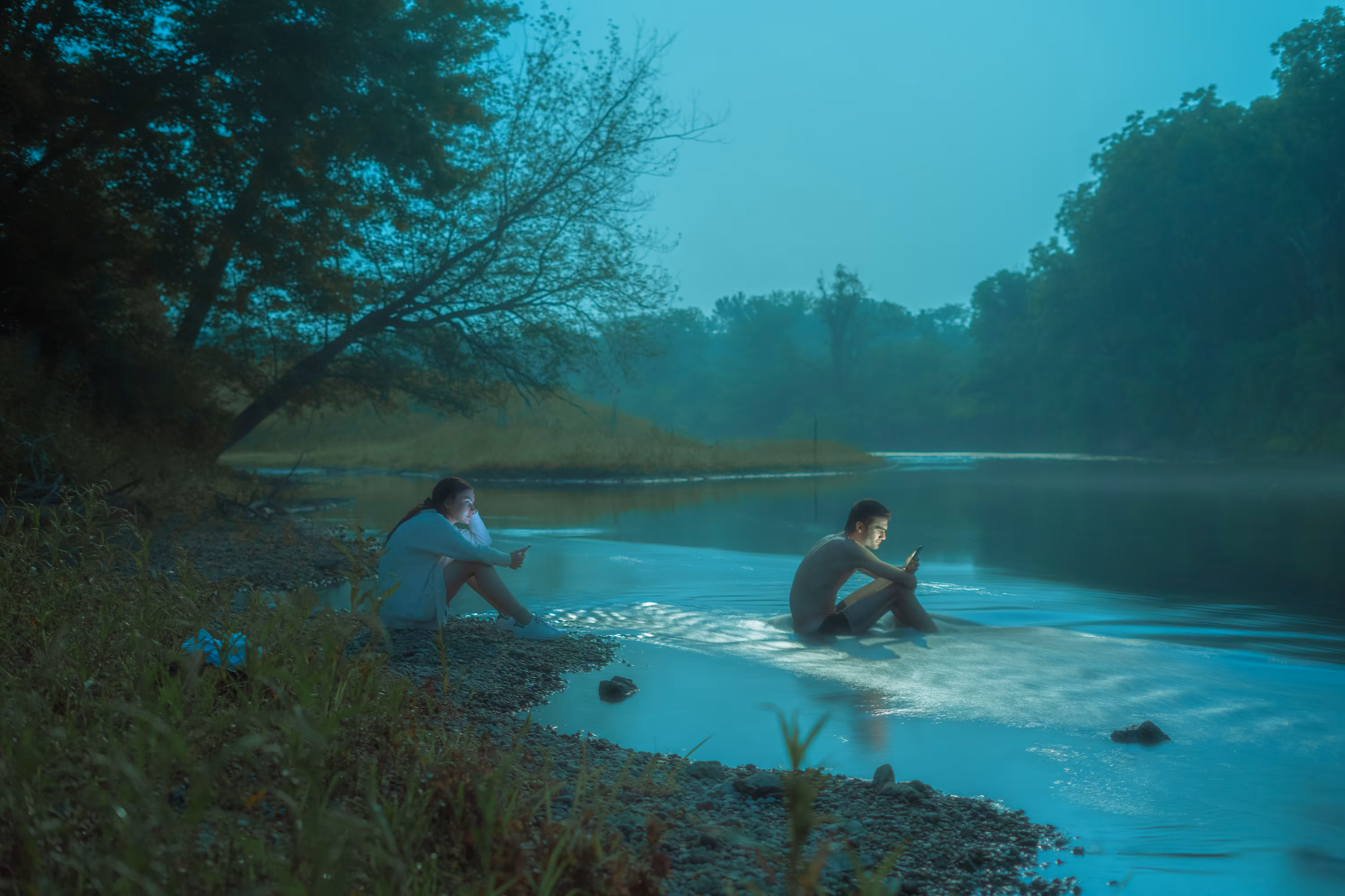 Blue Light at 2am