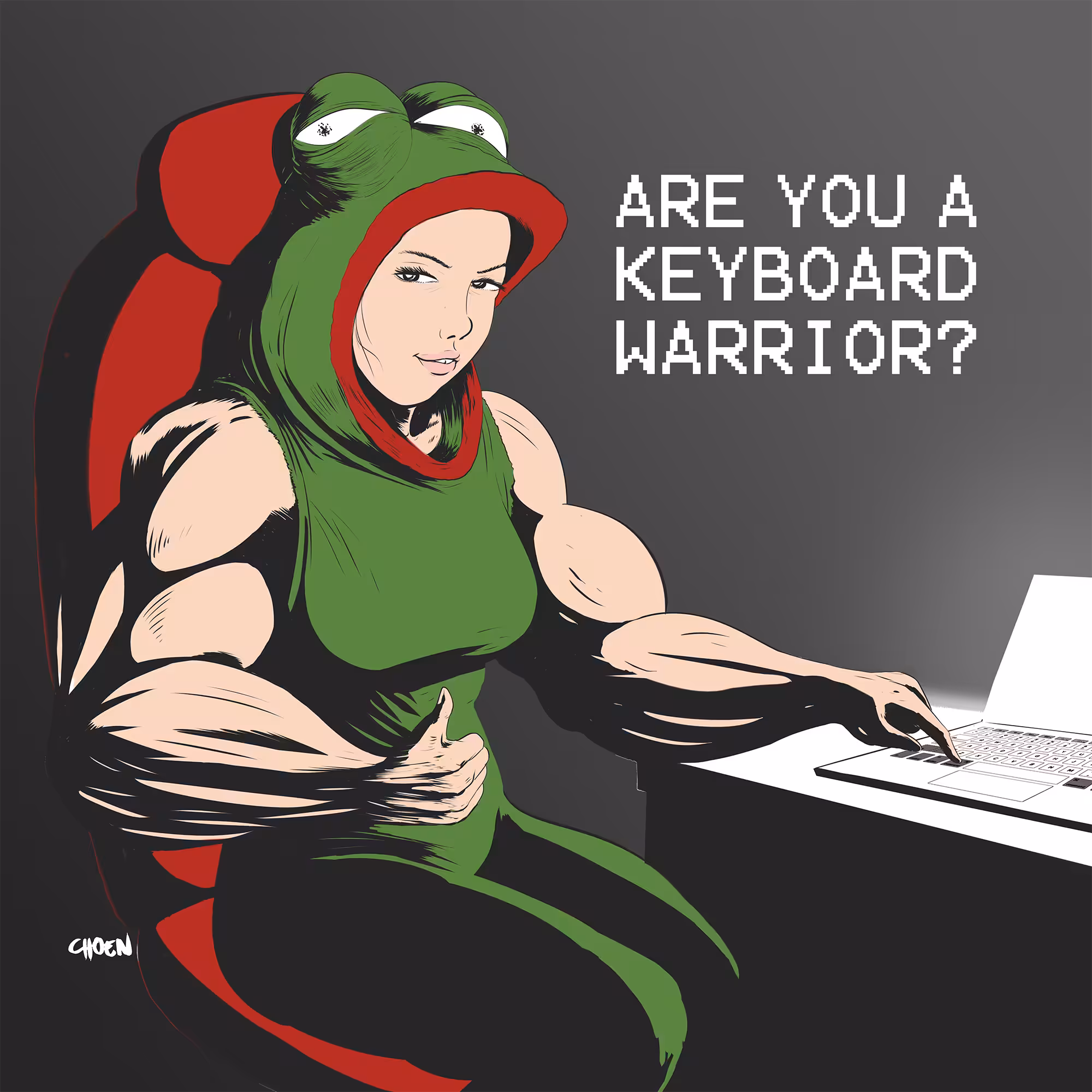 Are you a Keyboard Warrior?