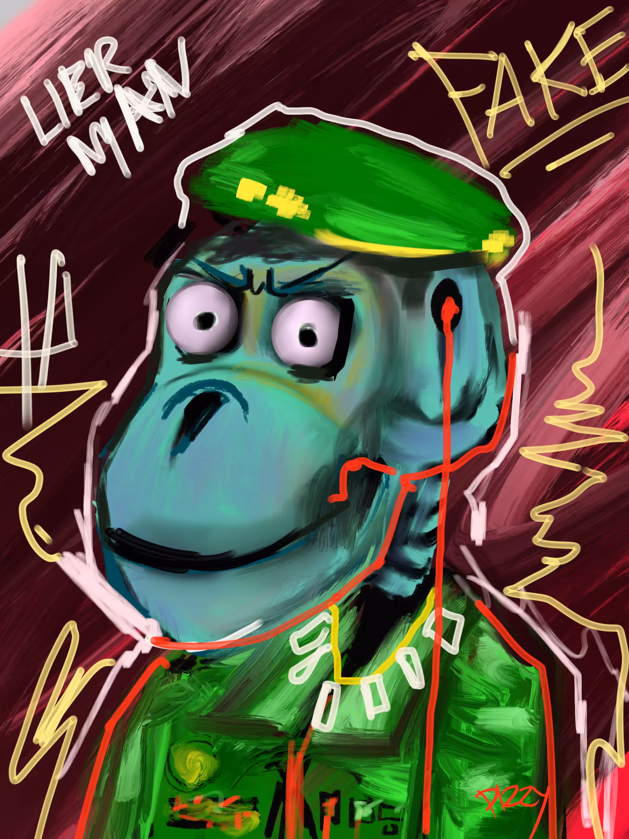 Ape skull 71