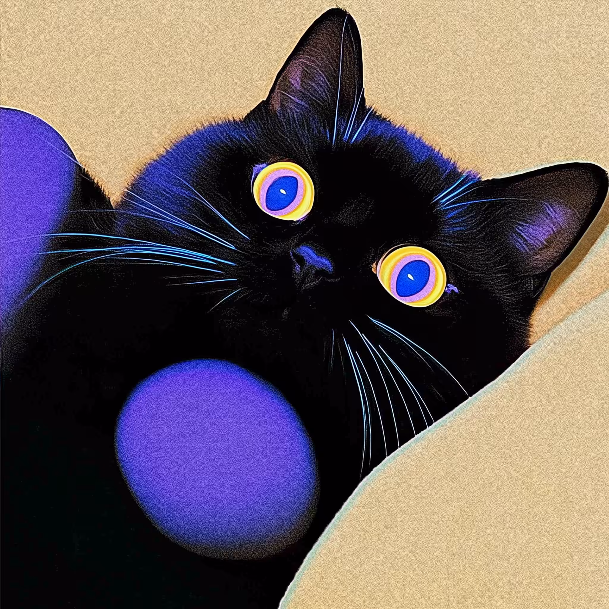 Startled Cat