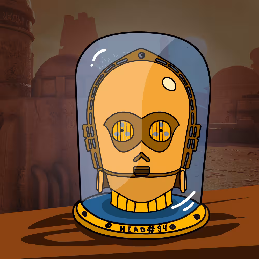 HashHead #94 C-3PO "Star Wars series"