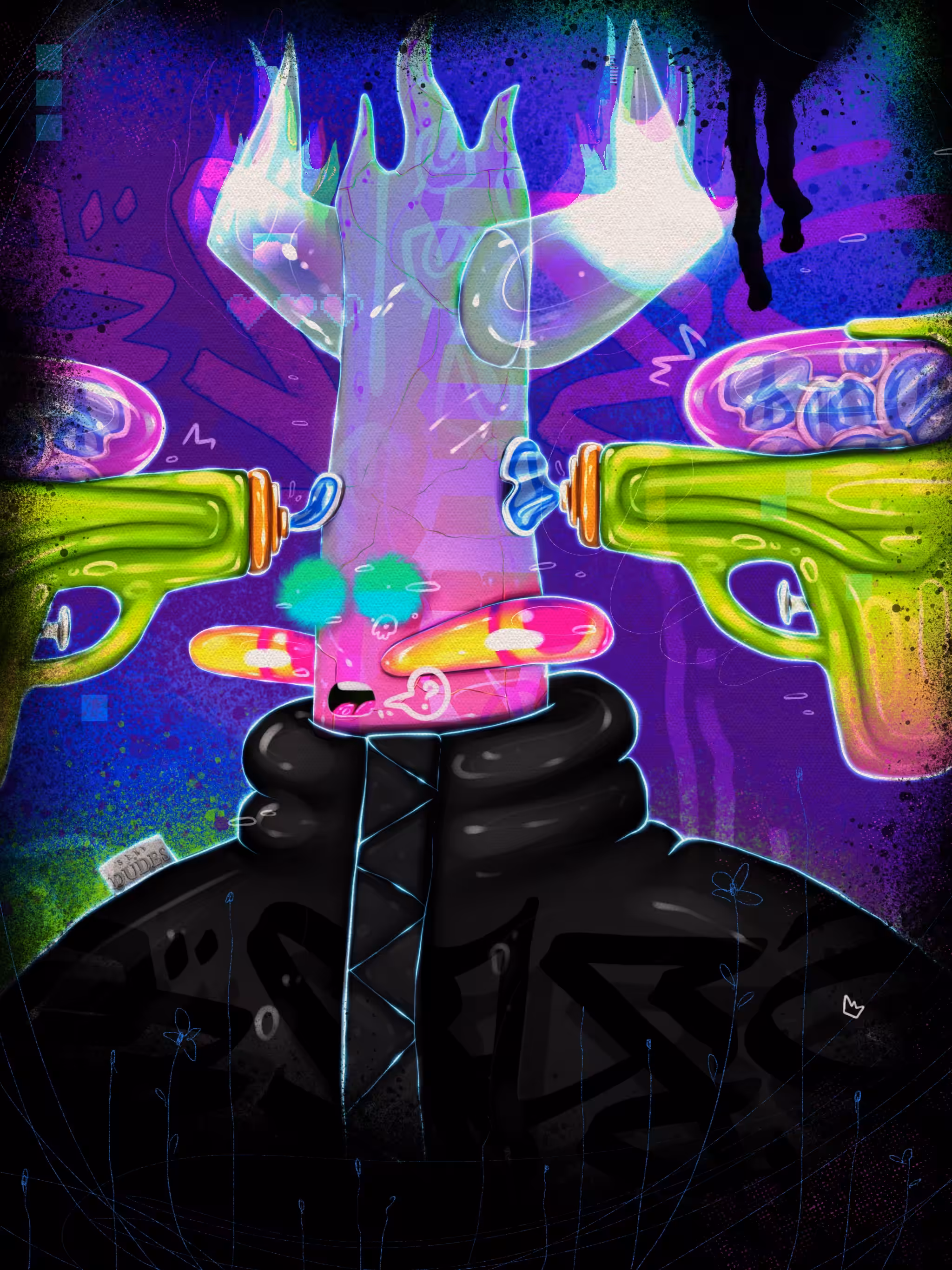 GLITCHY THE DUDE