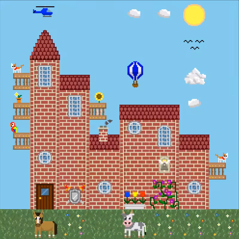 2D Mansion #500
